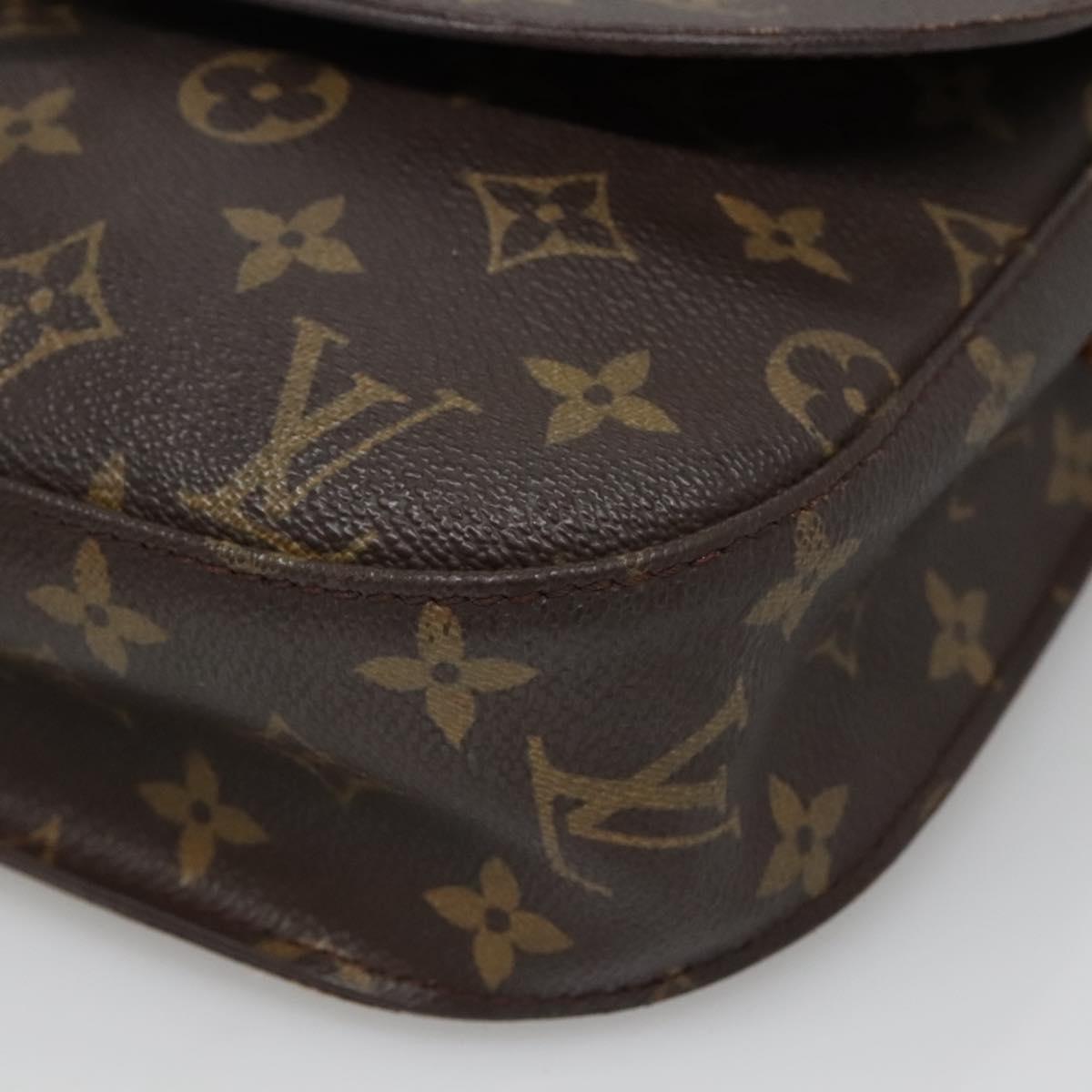 LOUIS VUITTON Monogram Saint Cloud GM Shoulder Bag M51242 LV Auth 140052