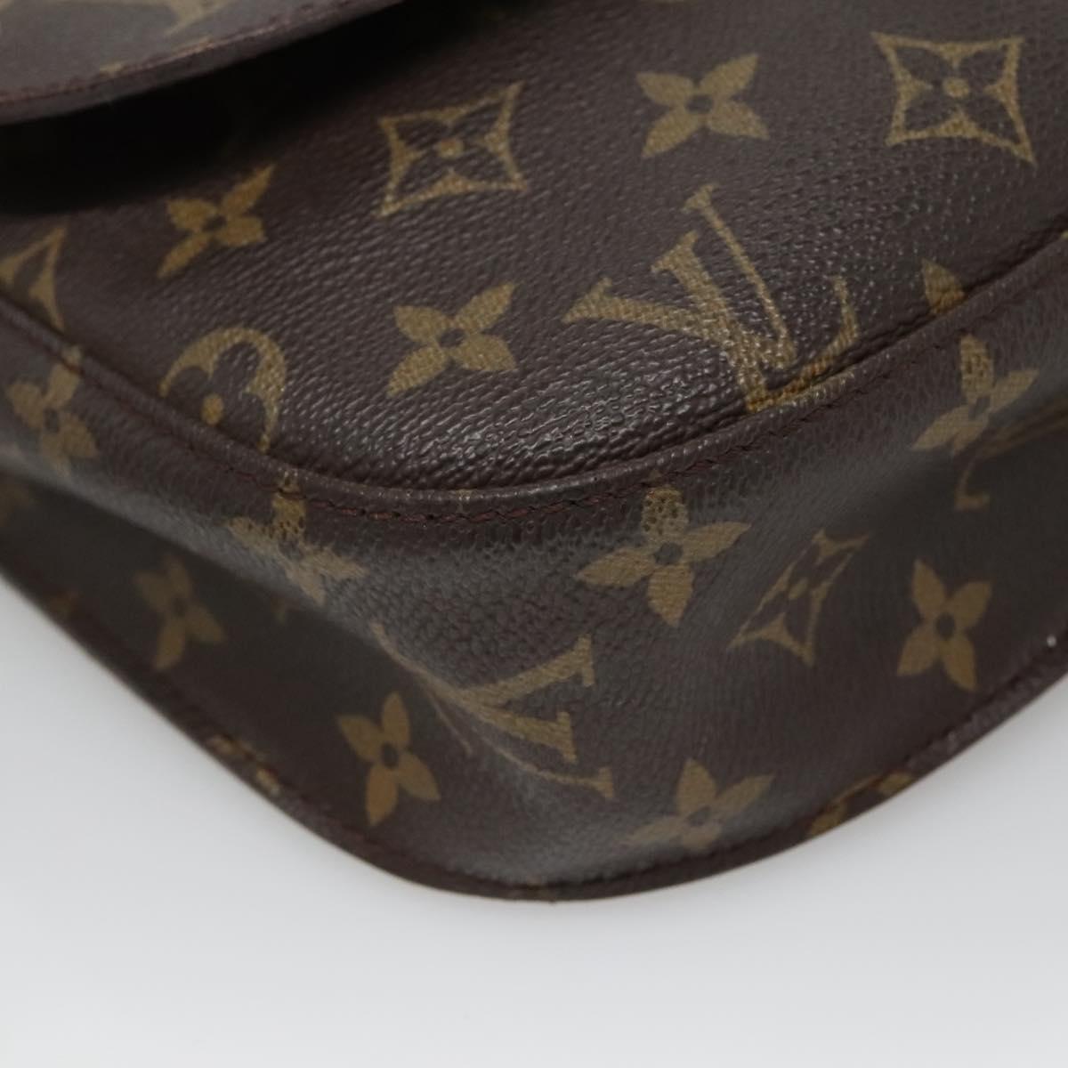 LOUIS VUITTON Monogram Saint Cloud GM Shoulder Bag M51242 LV Auth 140052