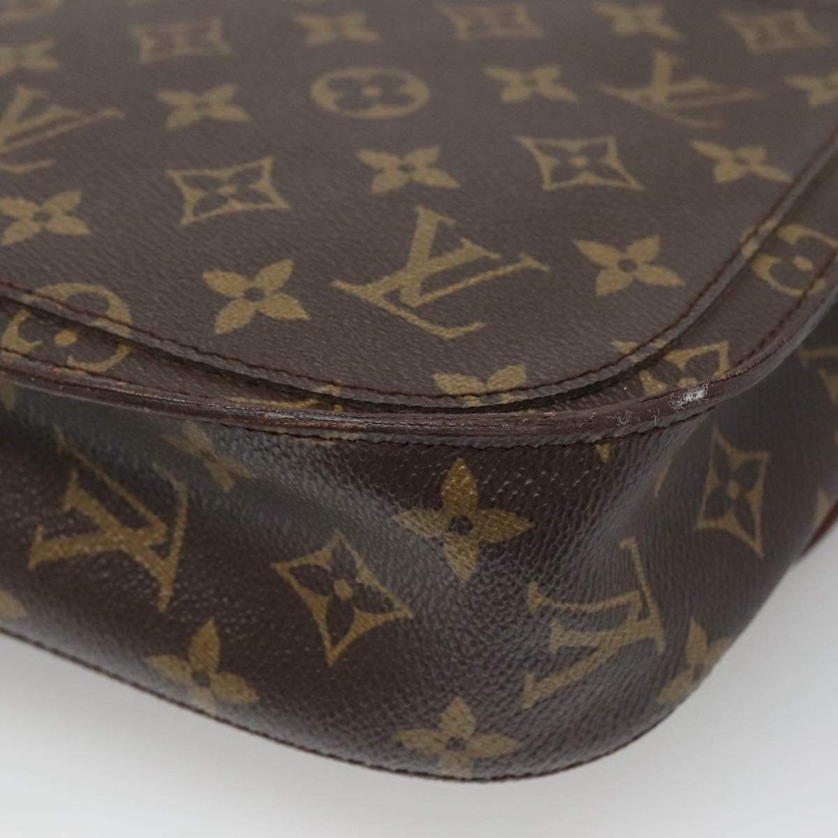 LOUIS VUITTON Monogram Saint Cloud GM Shoulder Bag M51242 LV Auth 140052
