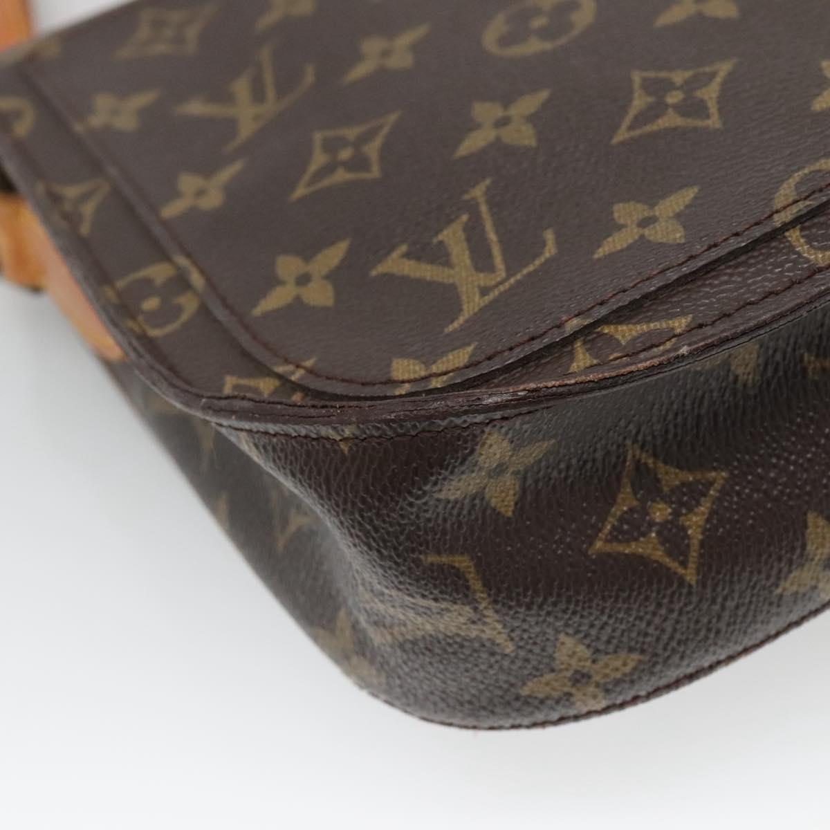 LOUIS VUITTON Monogram Saint Cloud GM Shoulder Bag M51242 LV Auth 140052