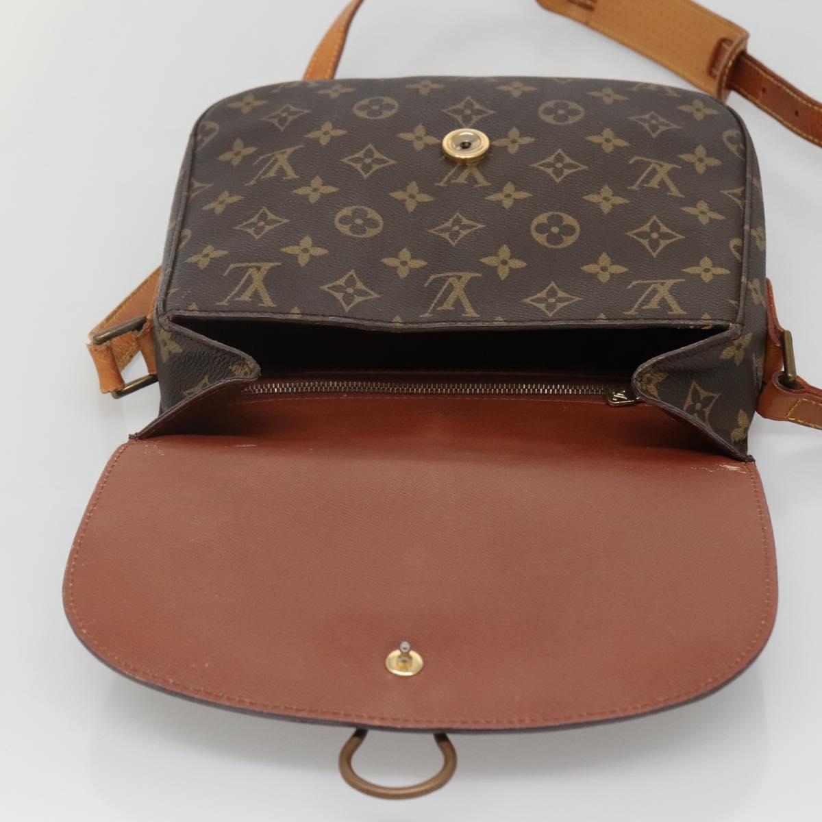 LOUIS VUITTON Monogram Saint Cloud GM Shoulder Bag M51242 LV Auth 140052
