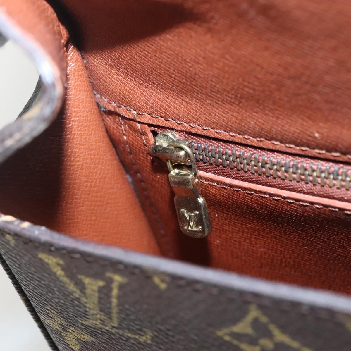 LOUIS VUITTON Monogram Saint Cloud GM Shoulder Bag M51242 LV Auth 140052