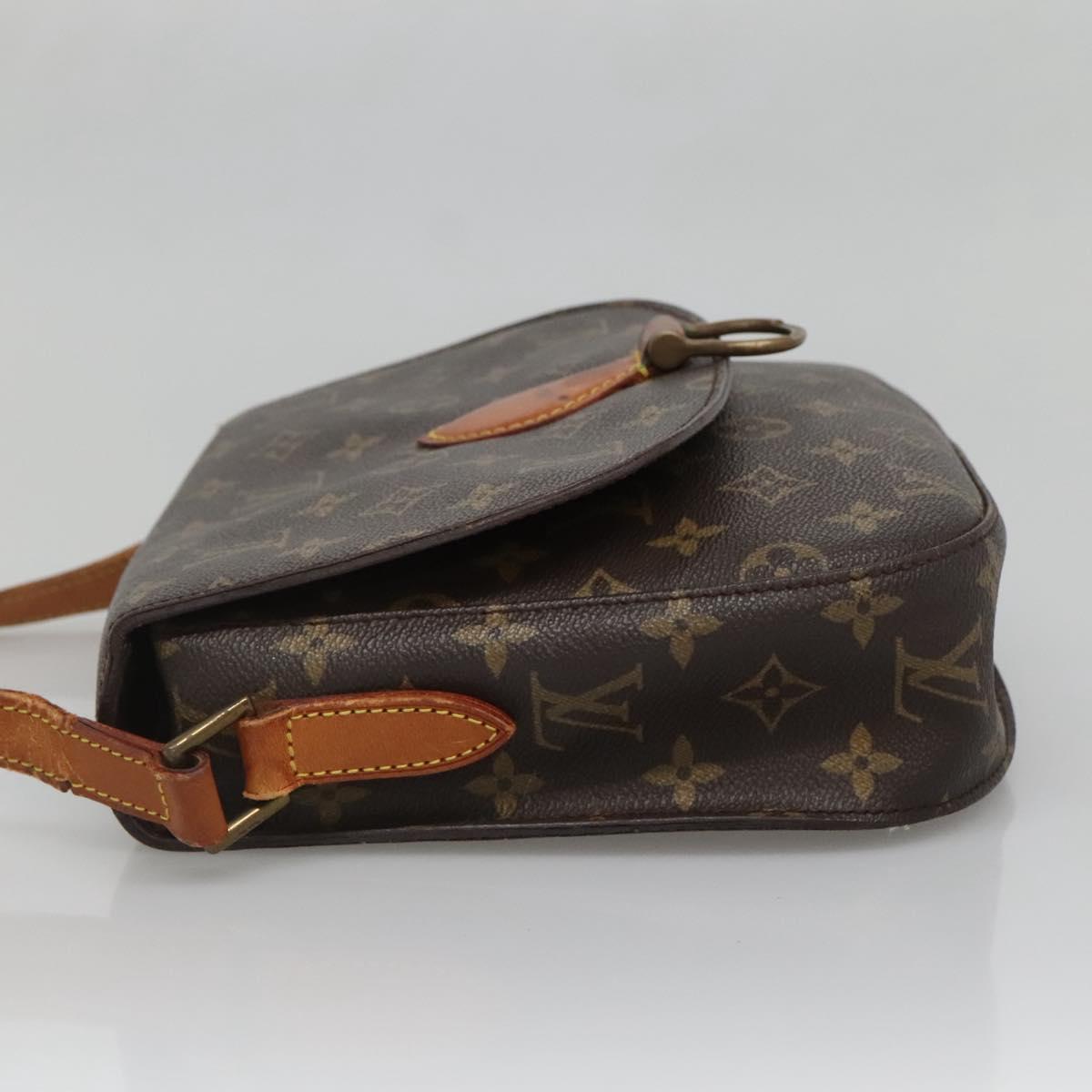 LOUIS VUITTON Monogram Saint Cloud GM Shoulder Bag M51242 LV Auth 140052