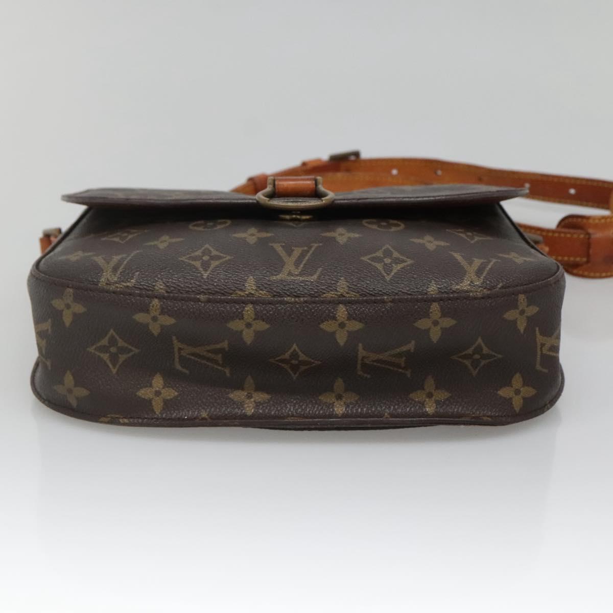 LOUIS VUITTON Monogram Saint Cloud GM Shoulder Bag M51242 LV Auth 140052