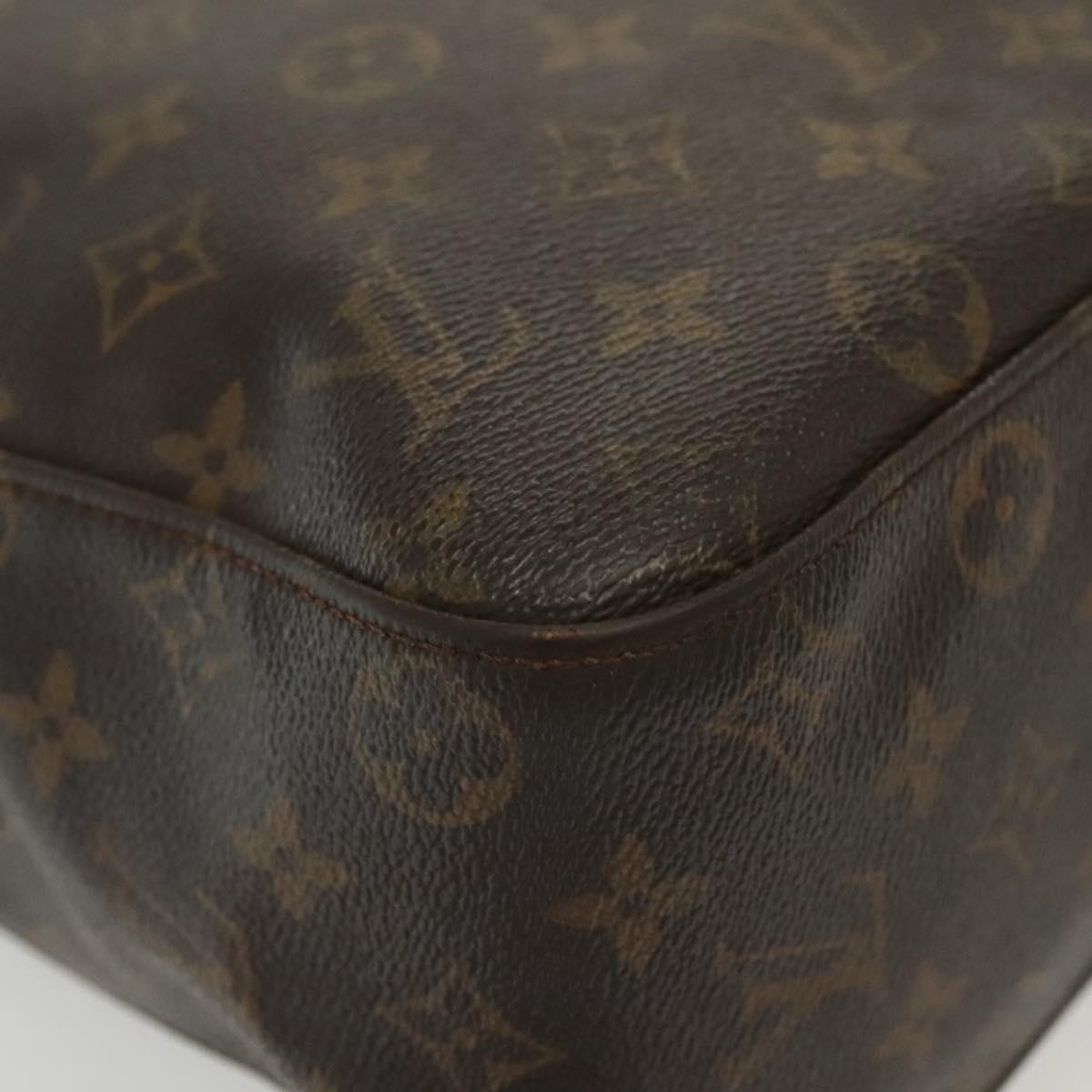 LOUIS VUITTON Monogram Looping GM Shoulder Bag M51145 LV Auth 140053