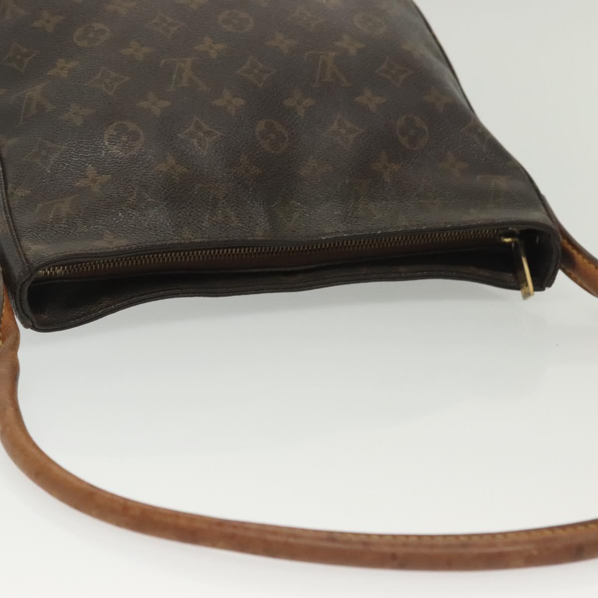LOUIS VUITTON Monogram Looping GM Shoulder Bag M51145 LV Auth 140053