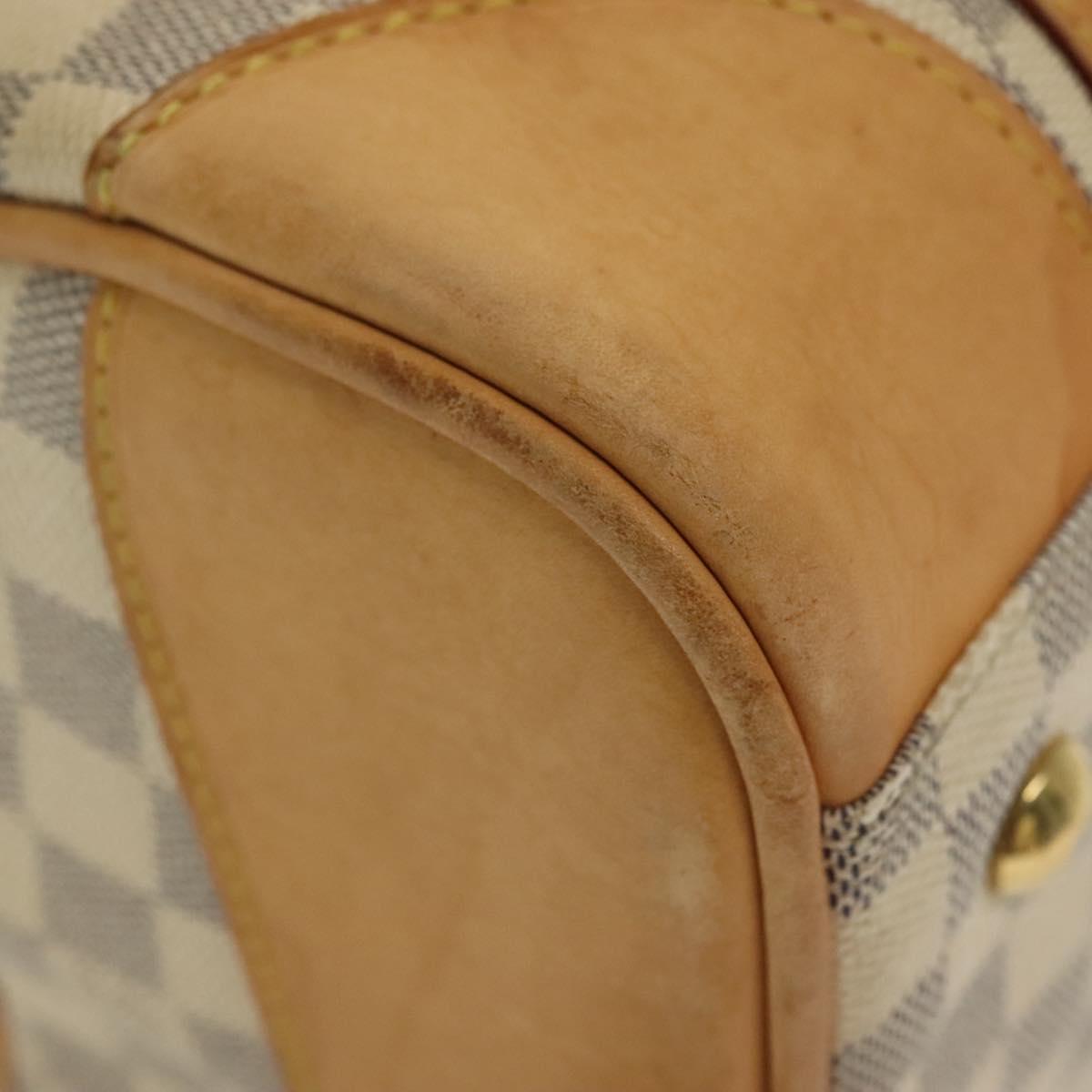 LOUIS VUITTON Damier Azur Berkeley Hand Bag N52001 LV Auth 140060