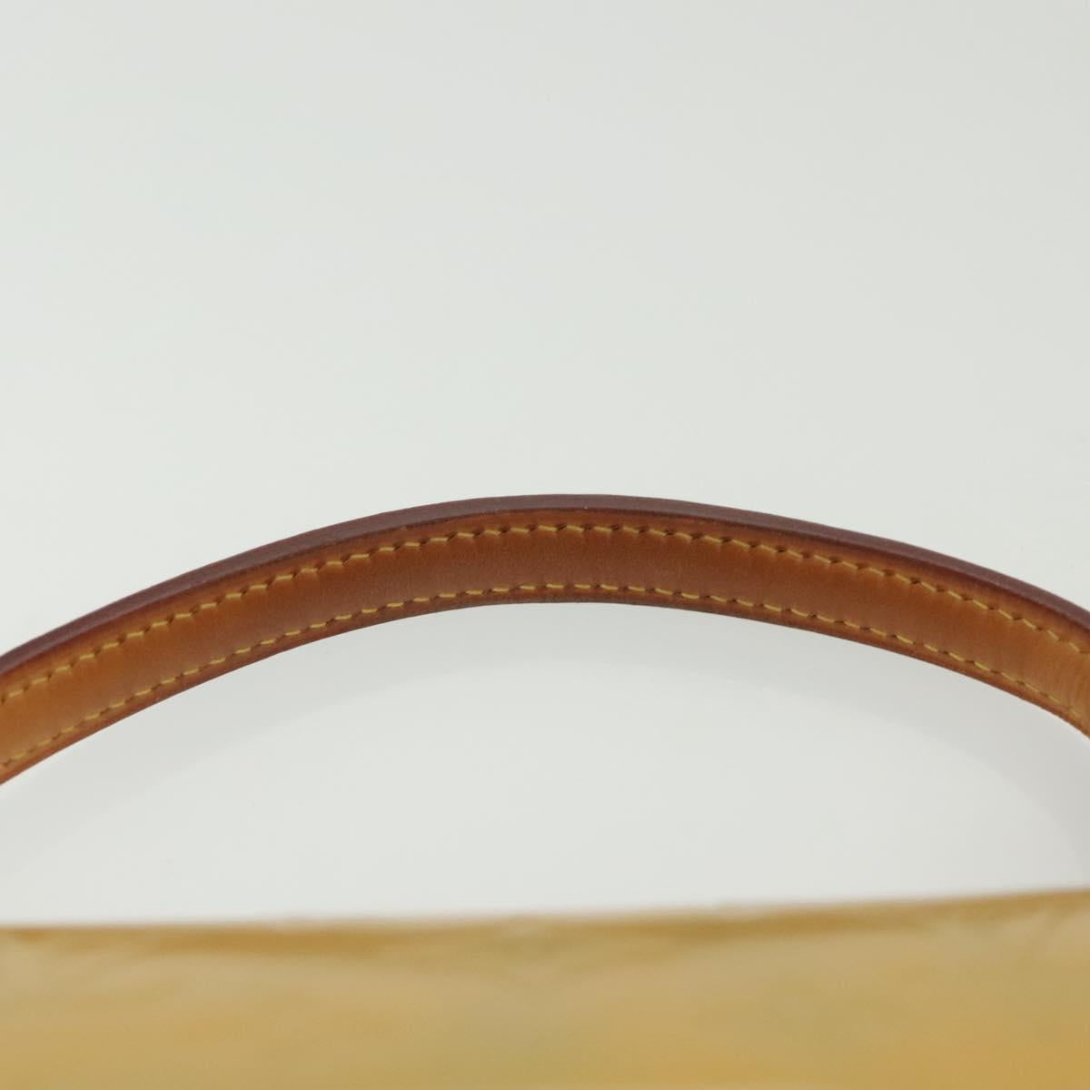 LOUIS VUITTON Monogram Vernis Spring Street Hand Bag Gris M91029 LV Auth 140066