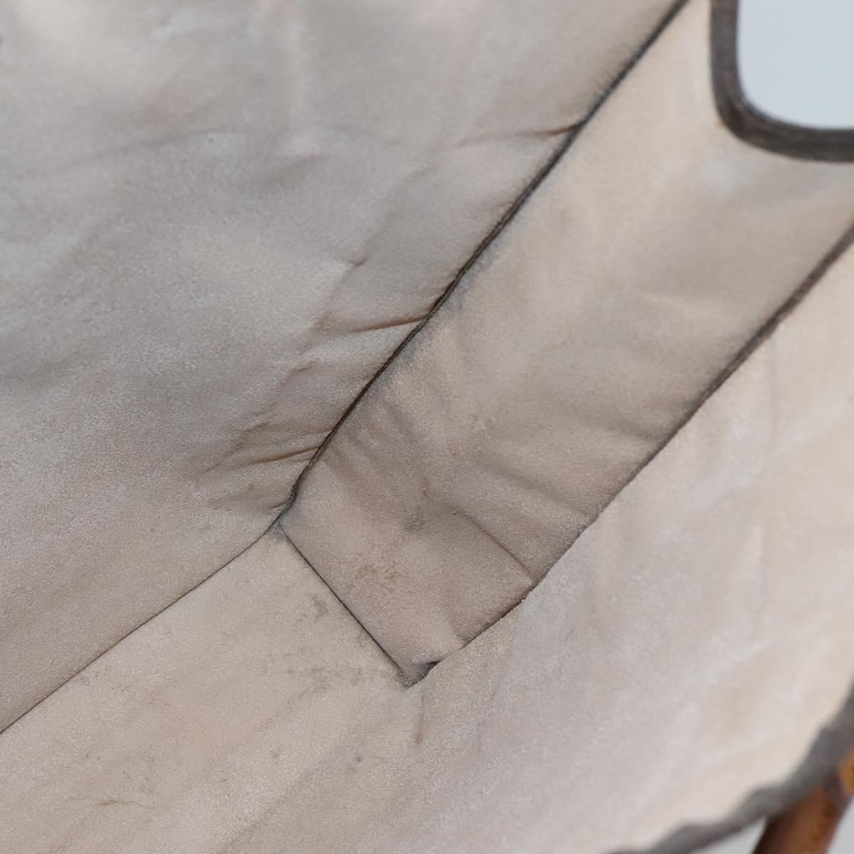 LOUIS VUITTON Monogram Sac Plat Hand Bag M51140 LV Auth 140069