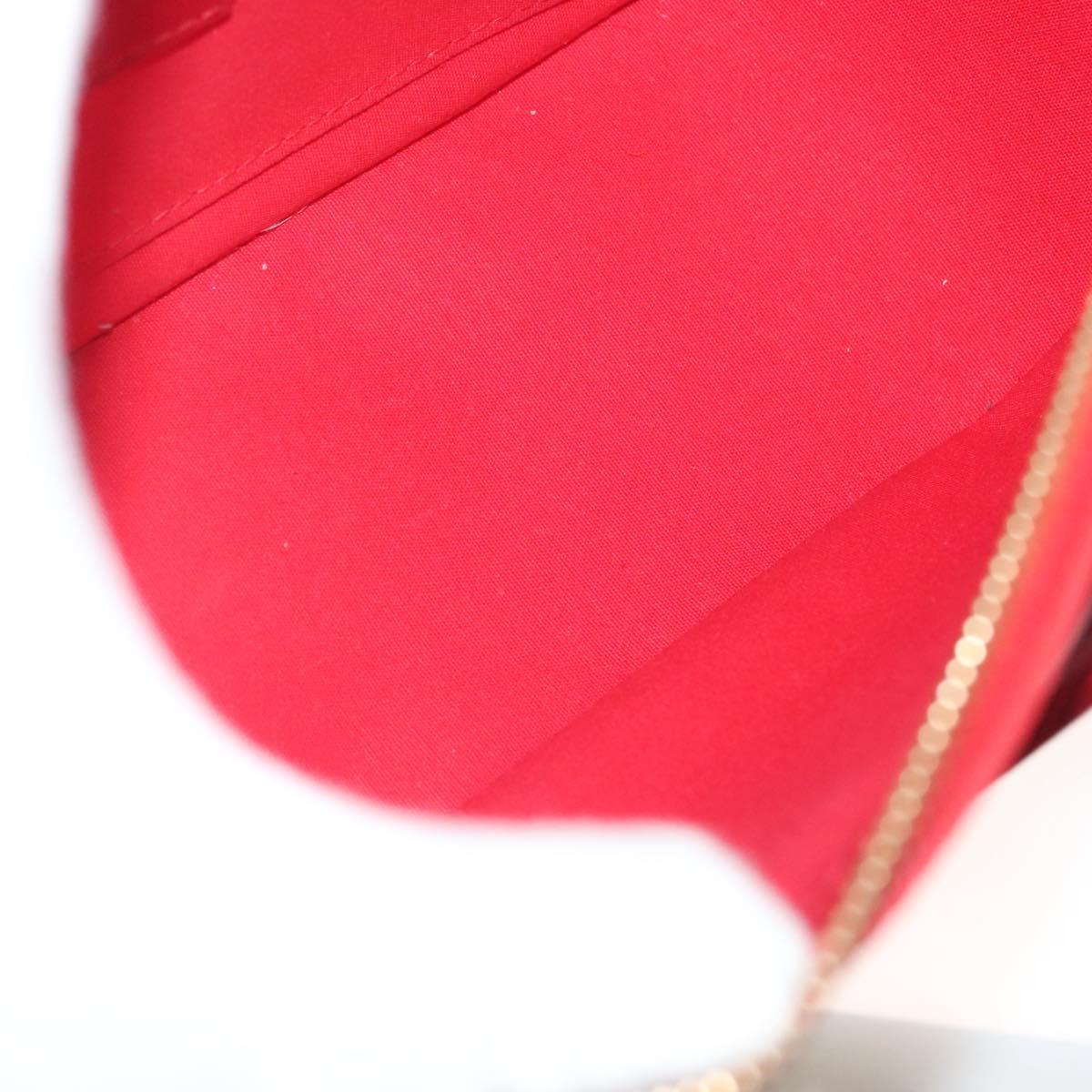 LOUIS VUITTON Epi Danura PM Hand Bag 2way Red M5891E LV Auth 140071