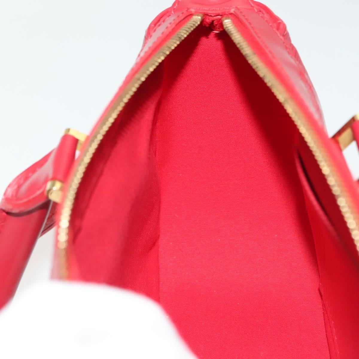 LOUIS VUITTON Epi Danura PM Hand Bag 2way Red M5891E LV Auth 140071