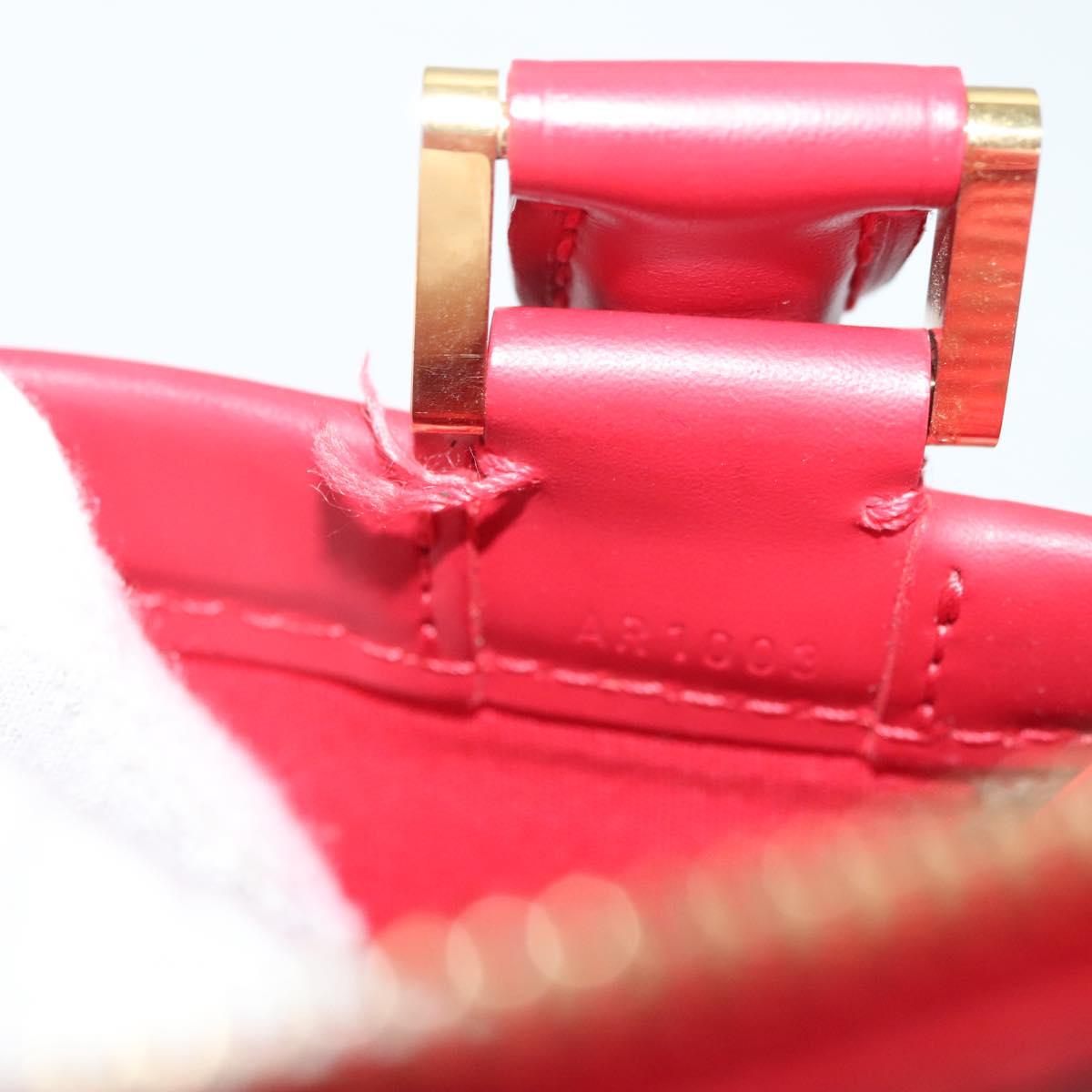 LOUIS VUITTON Epi Danura PM Hand Bag 2way Red M5891E LV Auth 140071