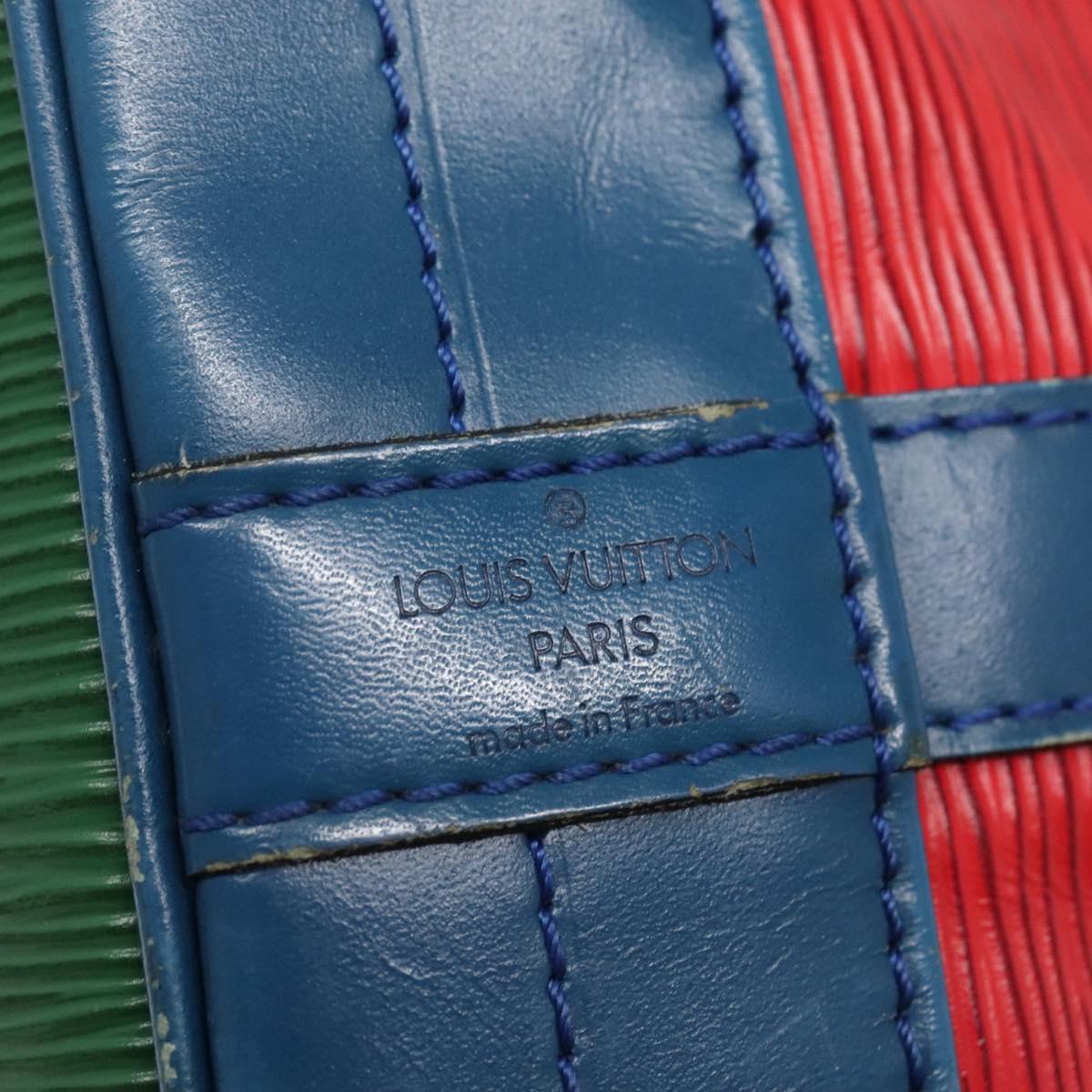 LOUIS VUITTON Epi Toriko color Noe Bag Red Blue Green M44084 LV Auth 140074