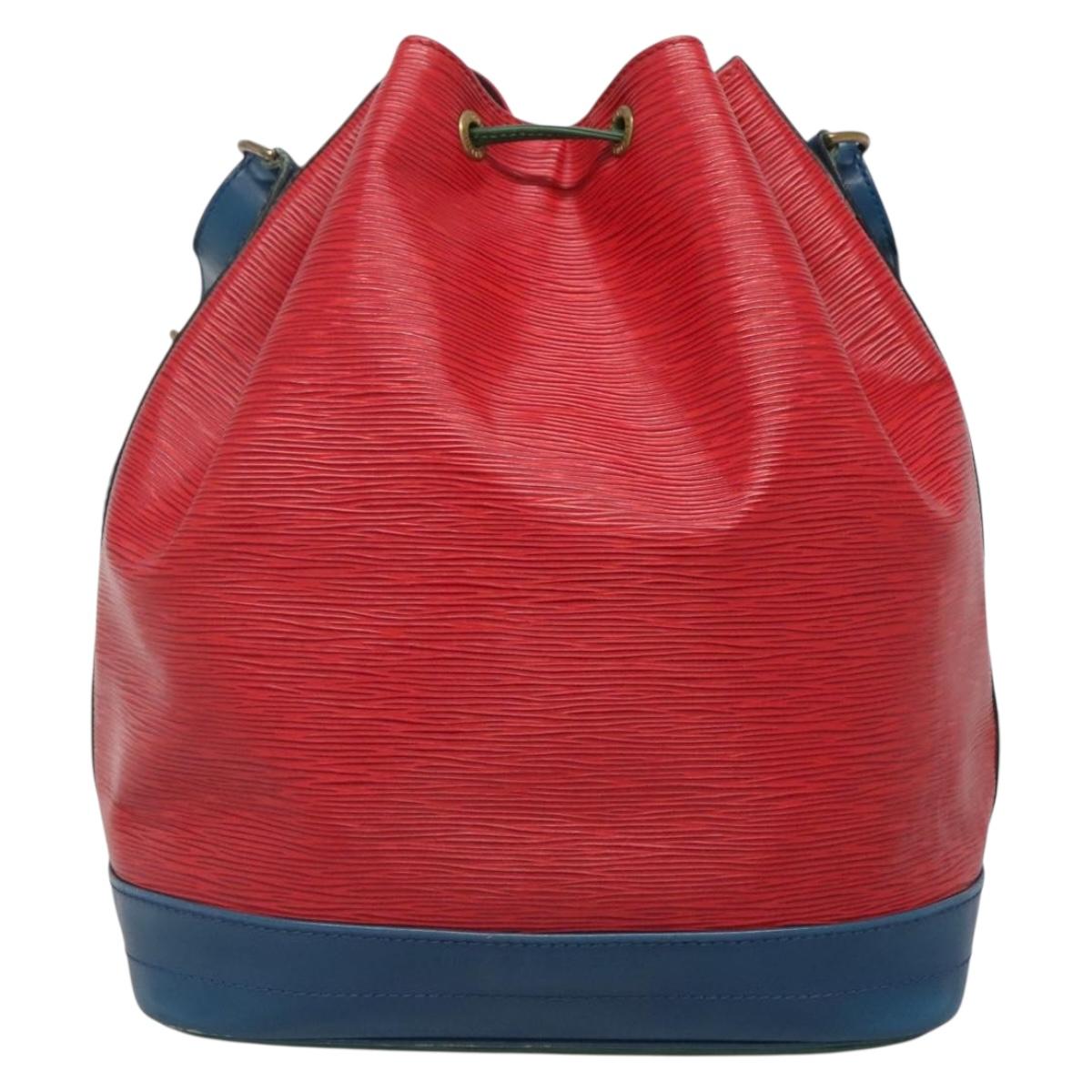 LOUIS VUITTON Epi Toriko color Noe Bag Red Blue Green M44084 LV Auth 140074