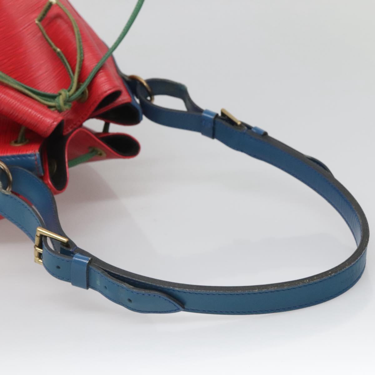 LOUIS VUITTON Epi Toriko color Noe Bag Red Blue Green M44084 LV Auth 140074