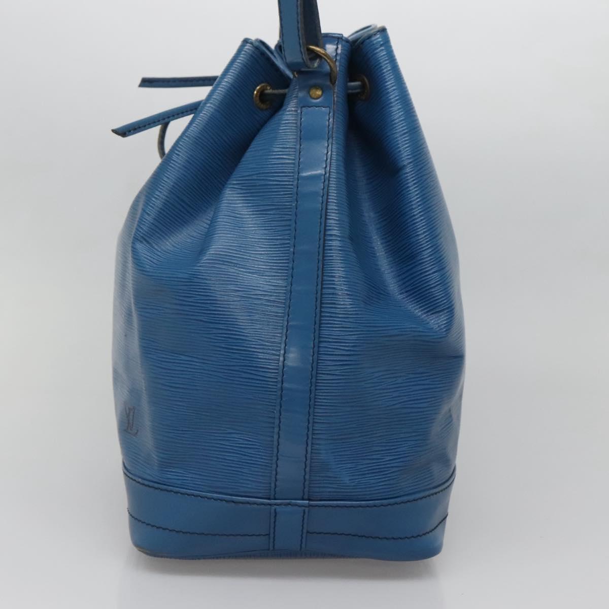 LOUIS VUITTON Epi Noe Shoulder Bag Toledo Blue M44005 LV Auth 140075