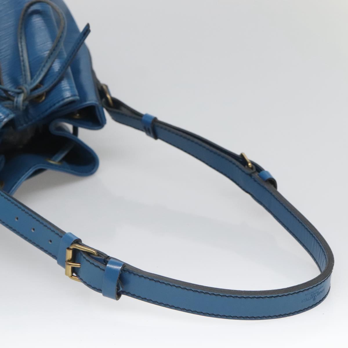 LOUIS VUITTON Epi Noe Shoulder Bag Toledo Blue M44005 LV Auth 140075