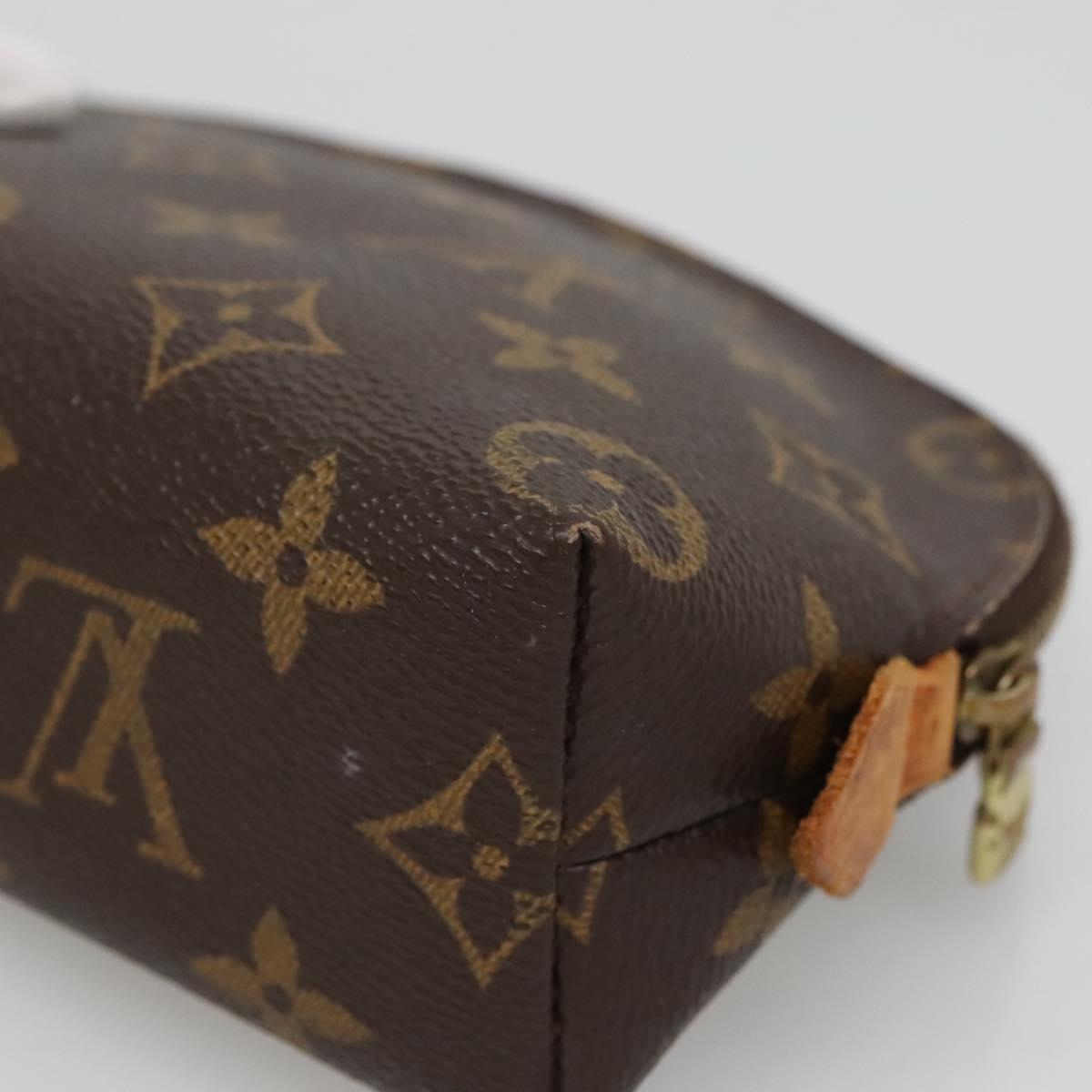 LOUIS VUITTON Monogram Pochette Cosmetic PM Pouch M43998 LV Auth 140084