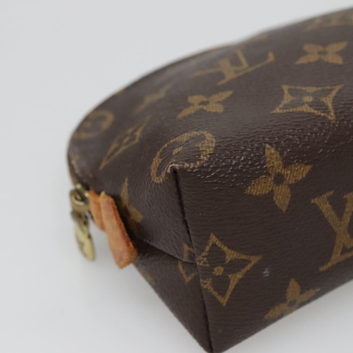 LOUIS VUITTON Monogram Pochette Cosmetic PM Pouch M43998 LV Auth 140084