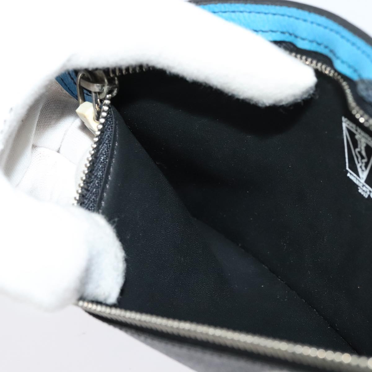 LOUIS VUITTON Damier Graphite Pochette Phone Shoulder Bag N41630 LV Auth 140090