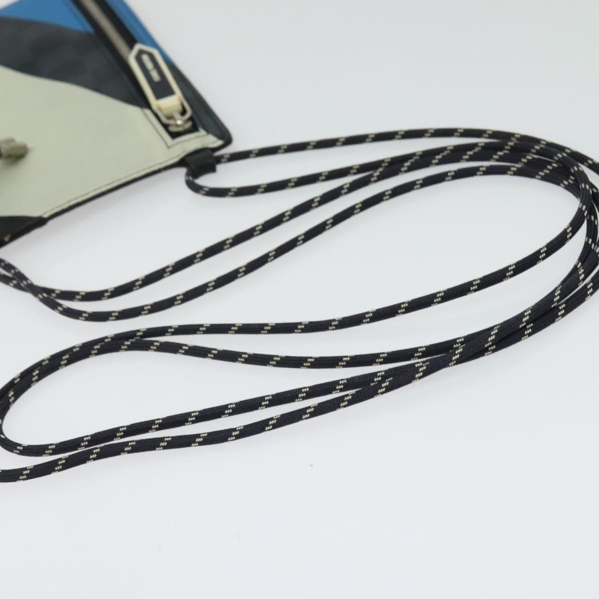 LOUIS VUITTON Damier Graphite Pochette Phone Shoulder Bag N41630 LV Auth 140090