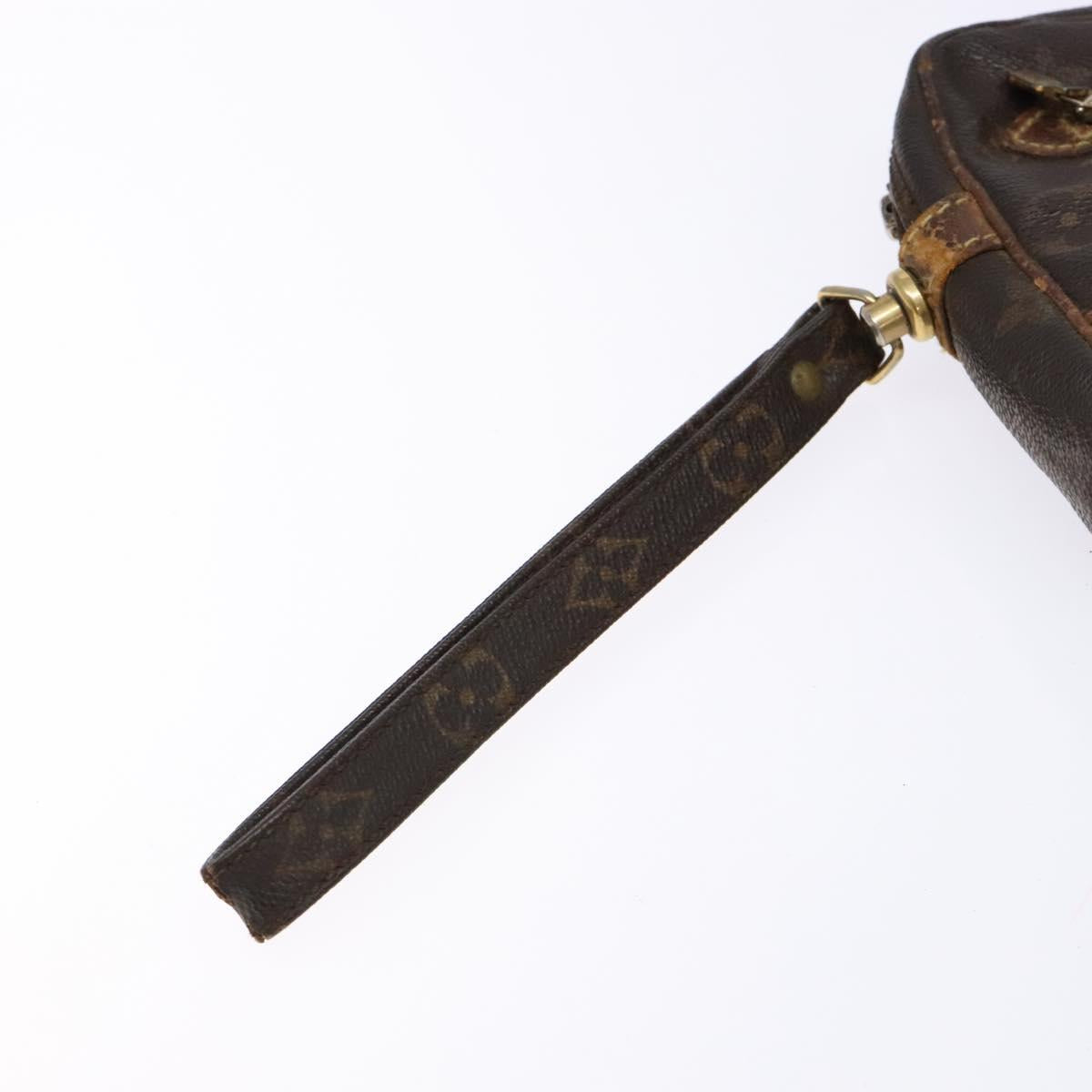 LOUIS VUITTON Monogram Marly Dragonne GM Clutch Bag M51825 LV Auth 140150