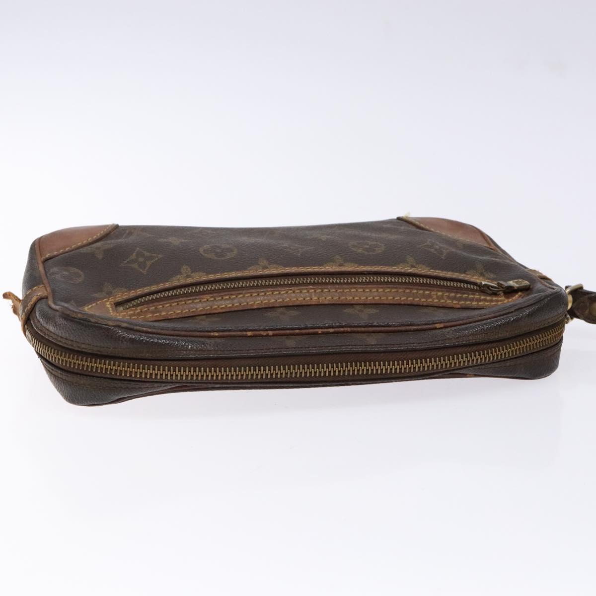 LOUIS VUITTON Monogram Marly Dragonne GM Clutch Bag M51825 LV Auth 140150
