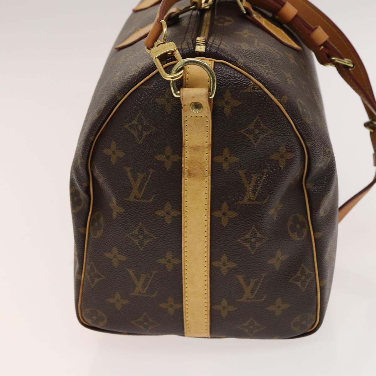 LOUIS VUITTON Monogram Speedy Bandouliere 35 Hand Bag M40392 LV Auth 140152