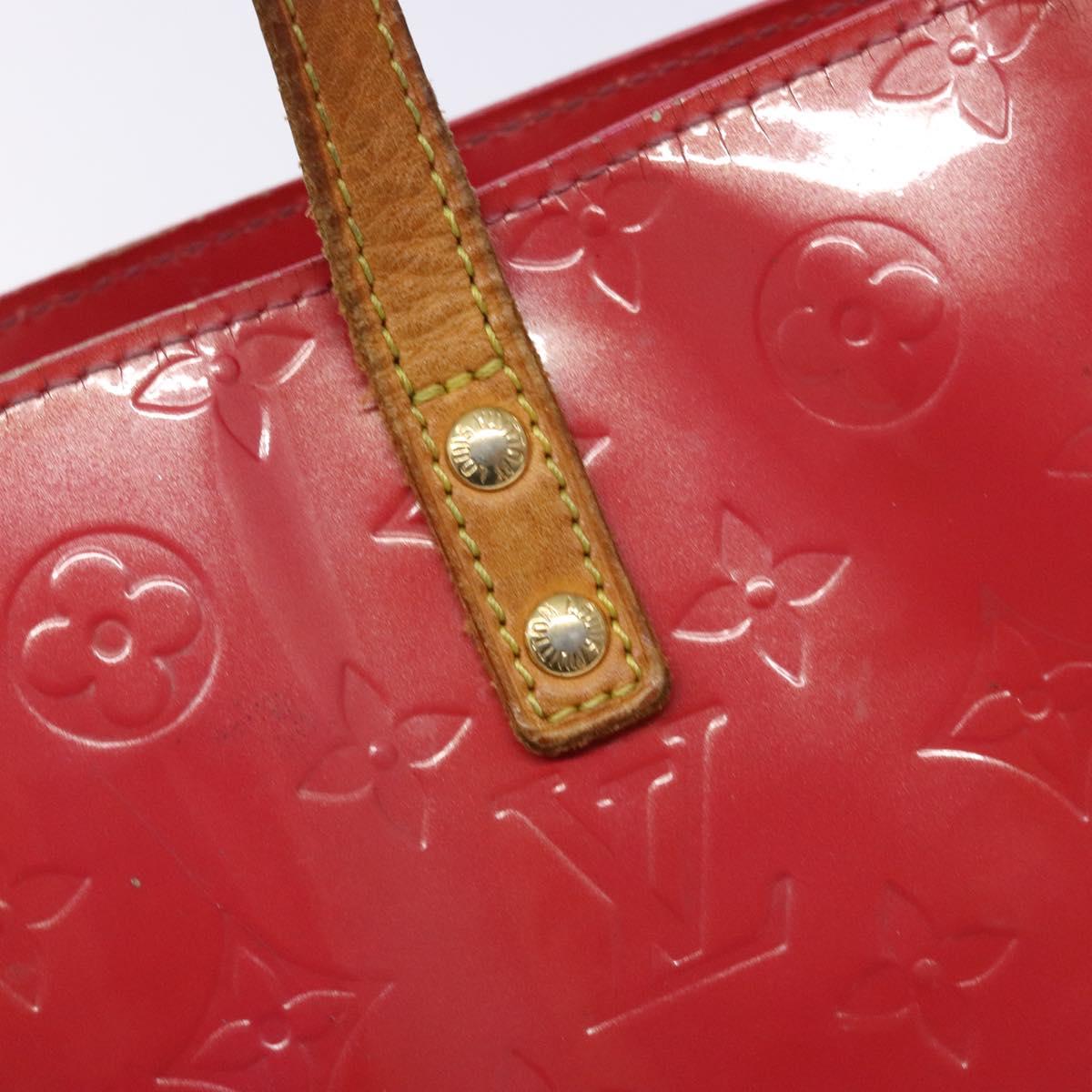 LOUIS VUITTON Monogram Vernis Reade PM Hand Bag Fran Boise M9132F LV Auth 140167