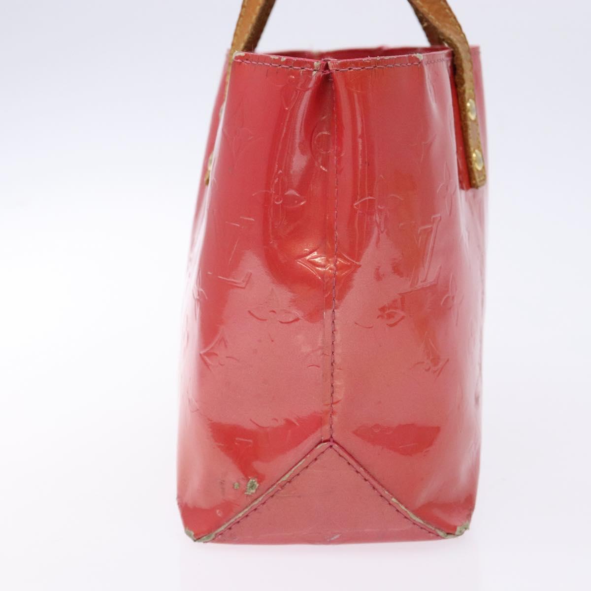LOUIS VUITTON Monogram Vernis Reade PM Hand Bag Fran Boise M9132F LV Auth 140167