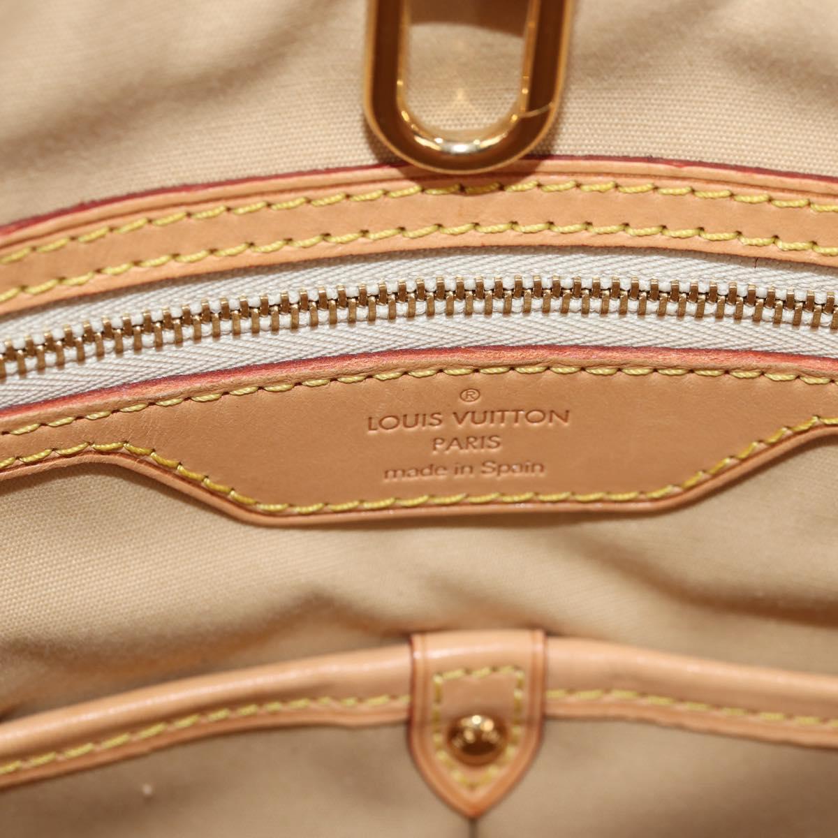 LOUIS VUITTON Damier Azur Pombronn PM Shoulder Bag N48057 LV Auth 140201V