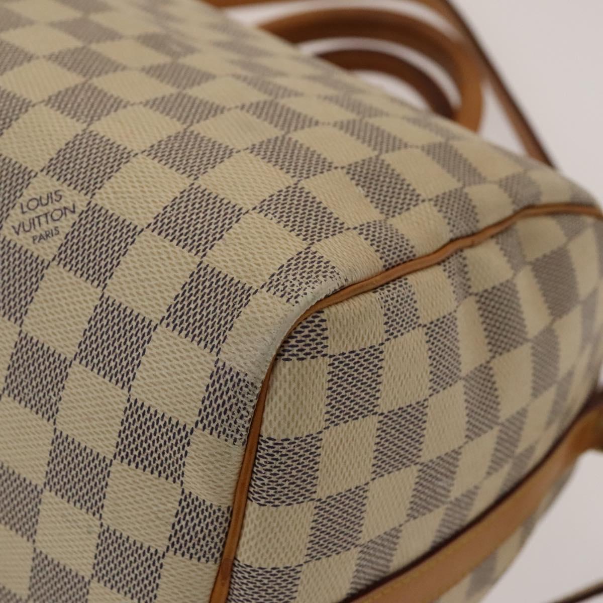 LOUIS VUITTON Damier Azur Speedy Bandouliere 30 Bag 2way N41052 LV Auth 140202