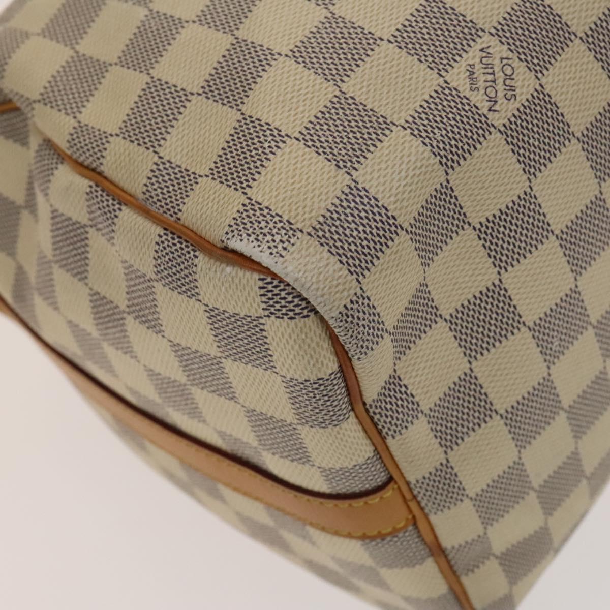 LOUIS VUITTON Damier Azur Speedy Bandouliere 30 Bag 2way N41052 LV Auth 140202