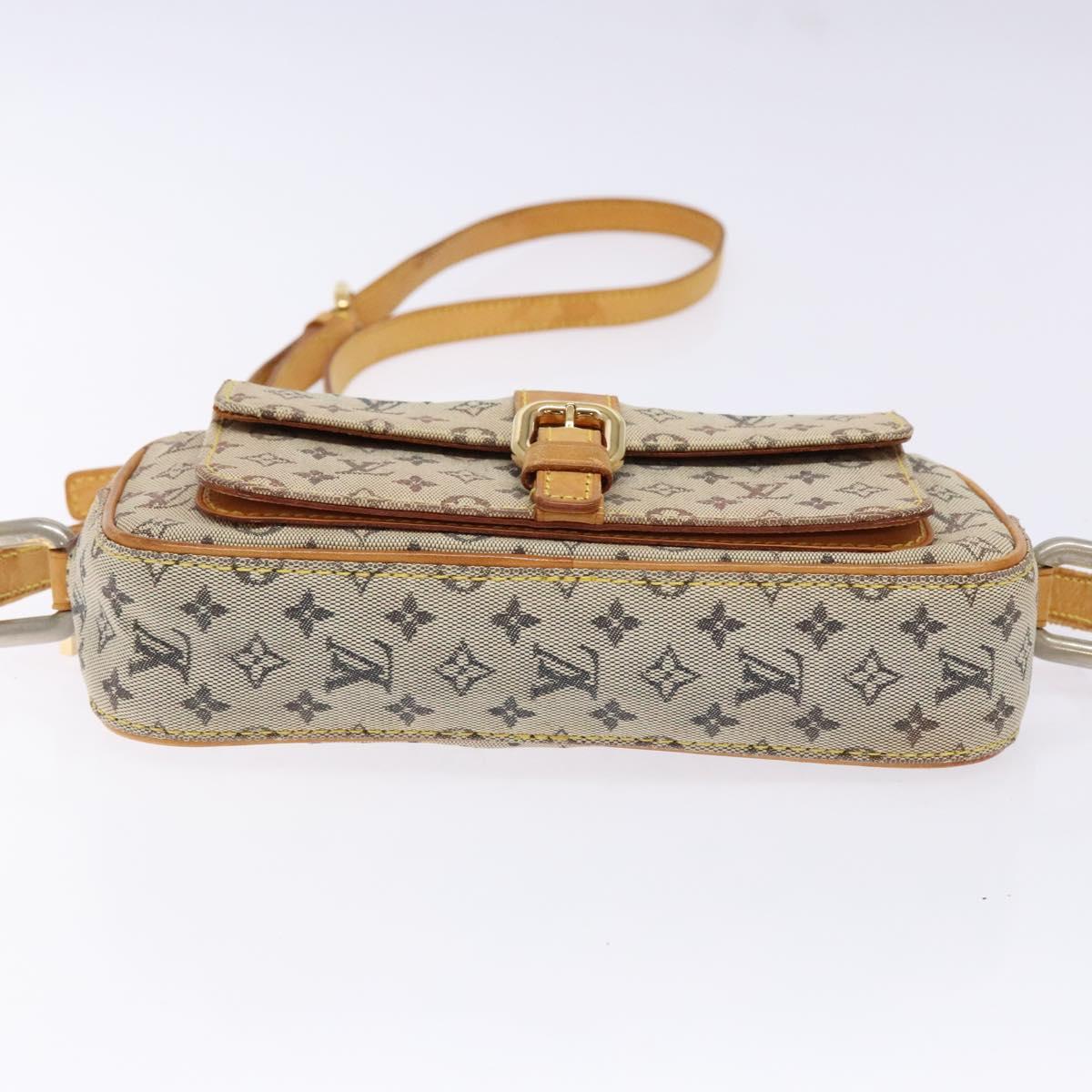 LOUIS VUITTON Monogram Mini Juliet MM Shoulder Bag Blue M92004 LV Auth 140203
