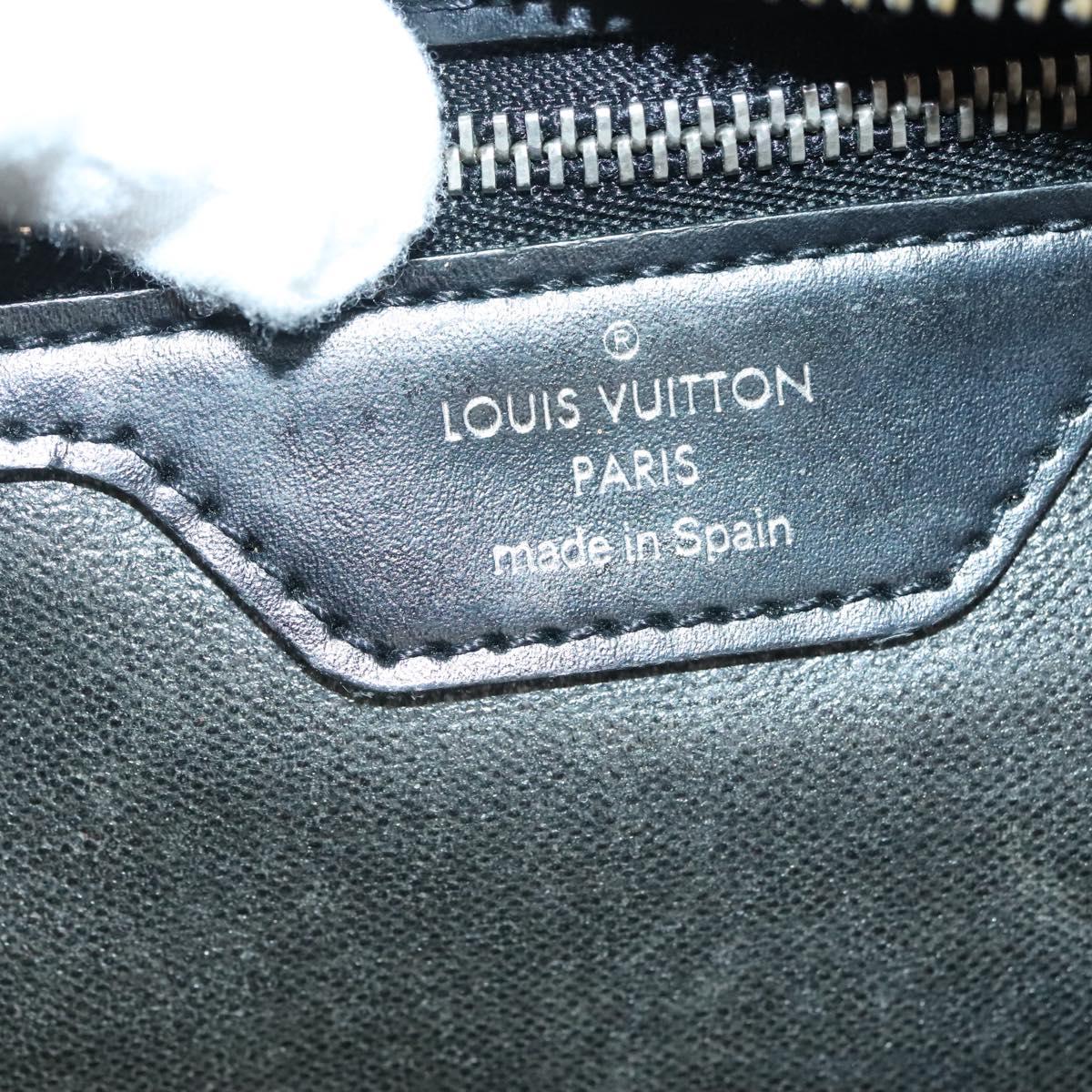 LOUIS VUITTON Taiga Leather Parana Clutch Bag Ardoise M30752 LV Auth 140204