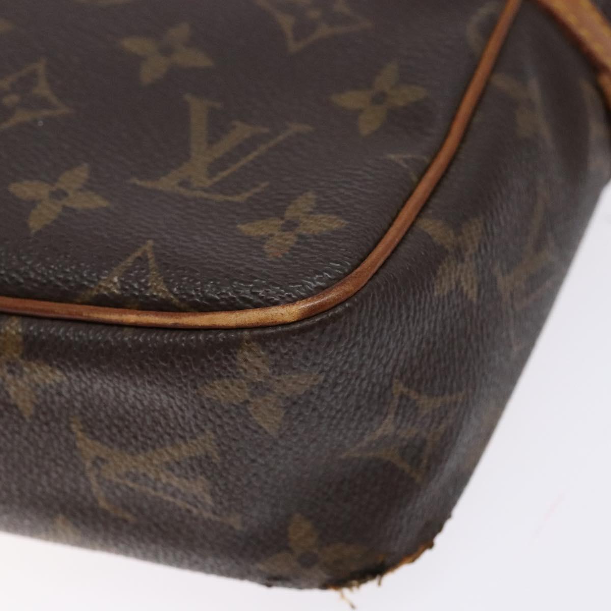 LOUIS VUITTON Monogram Compiegne 23 Clutch Bag M51847 LV Auth 140209