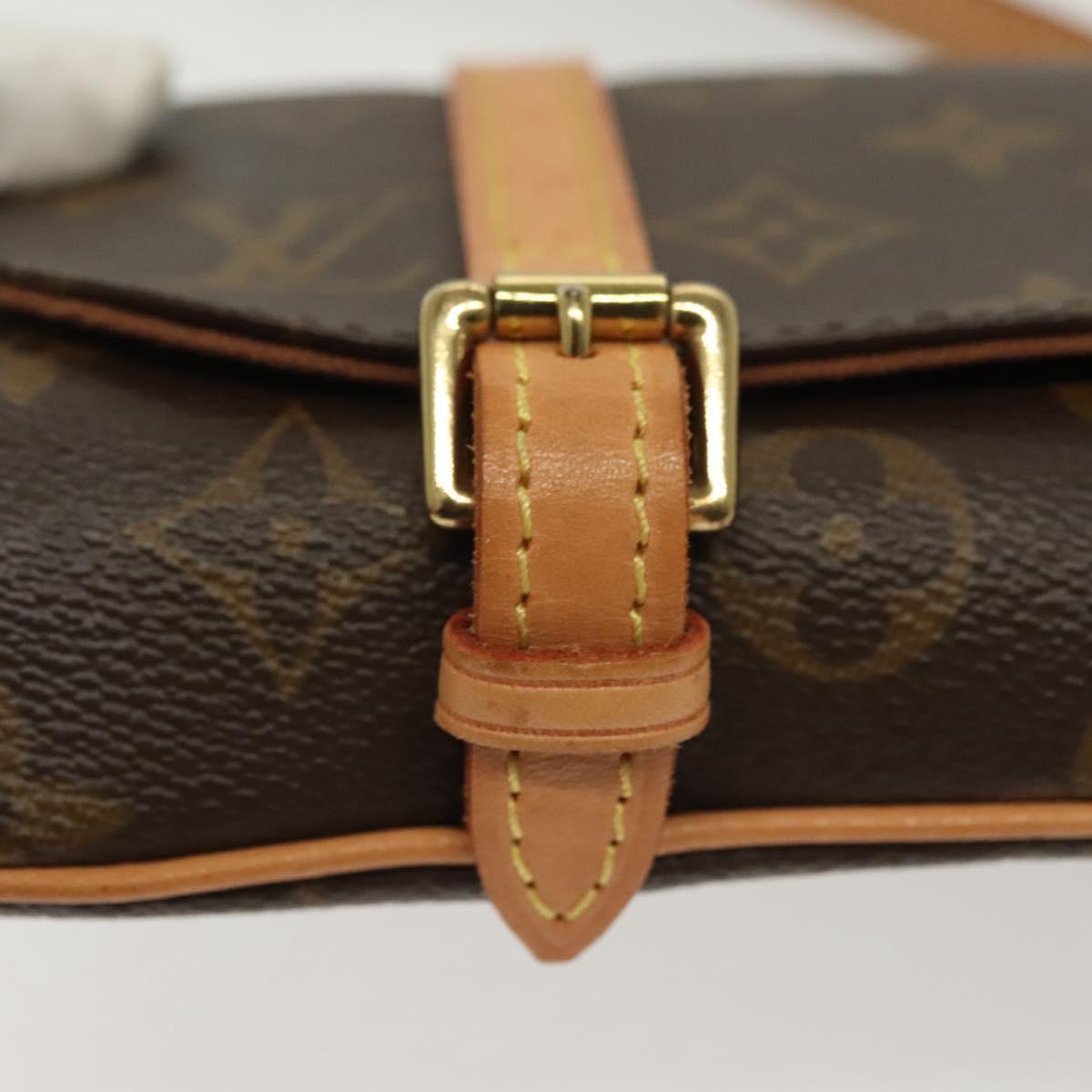 LOUIS VUITTON Monogram Pochette Marrell Waist Bag M51159 LV Auth 140216