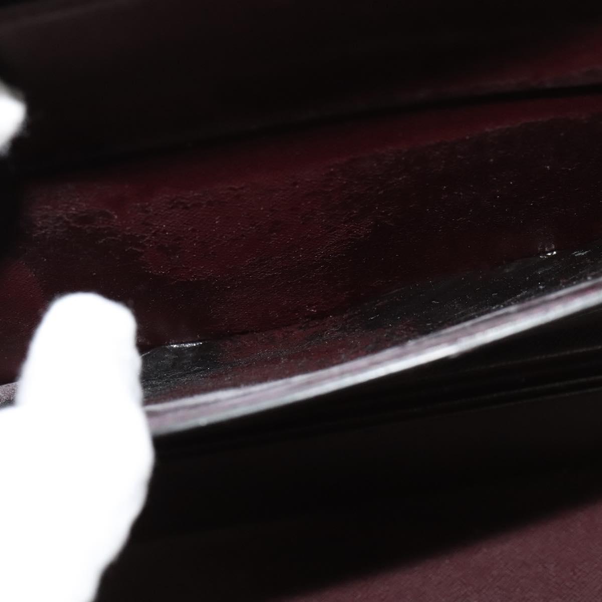 LOUIS VUITTON Taiga Leather Diplomat Trunk SPO Acajou M30016 LV Auth 140219