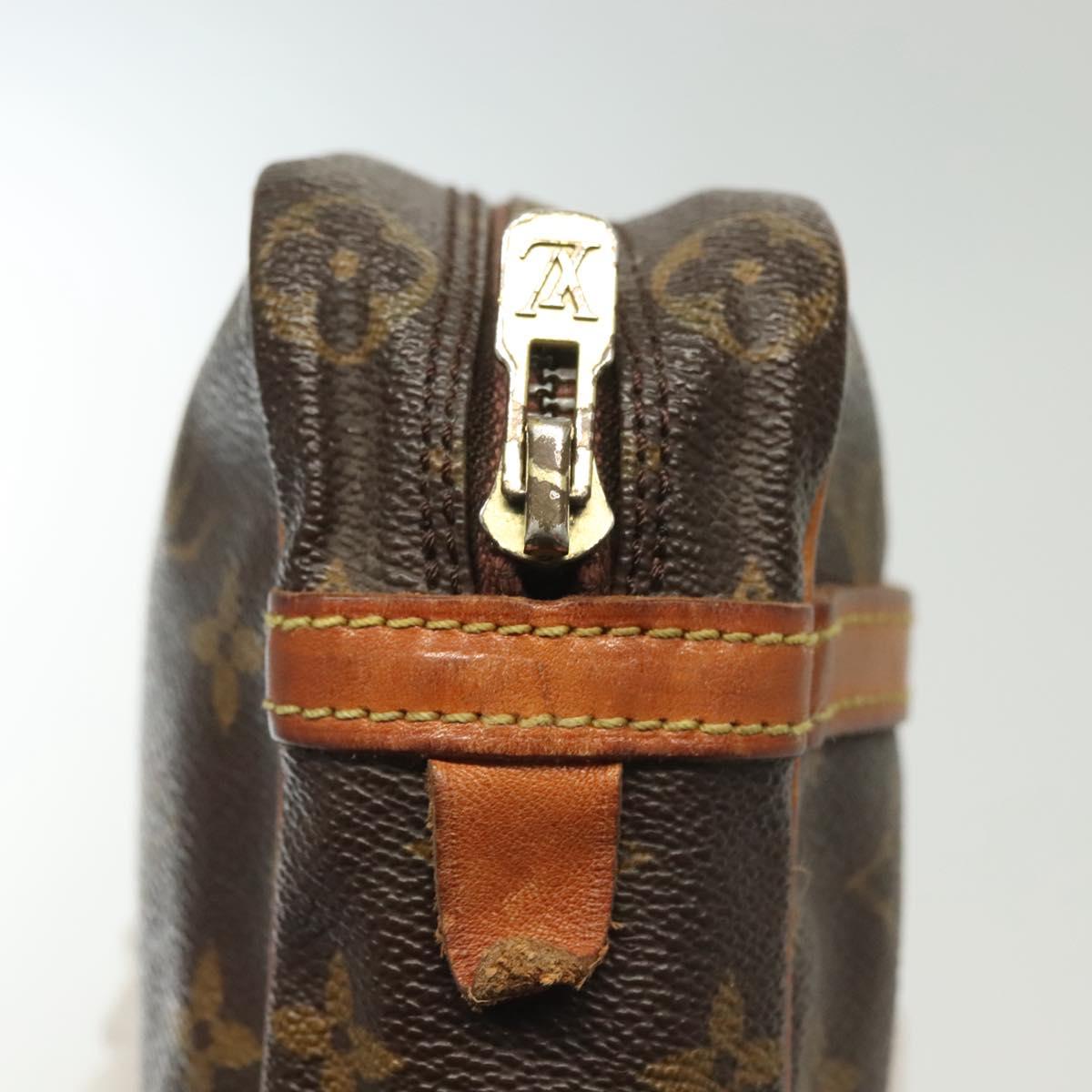 LOUIS VUITTON Monogram Compiegne 23 Clutch Bag M51847 LV Auth 140245