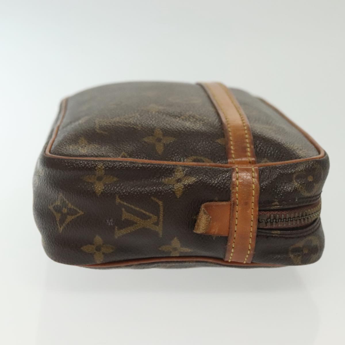 LOUIS VUITTON Monogram Compiegne 23 Clutch Bag M51847 LV Auth 140245