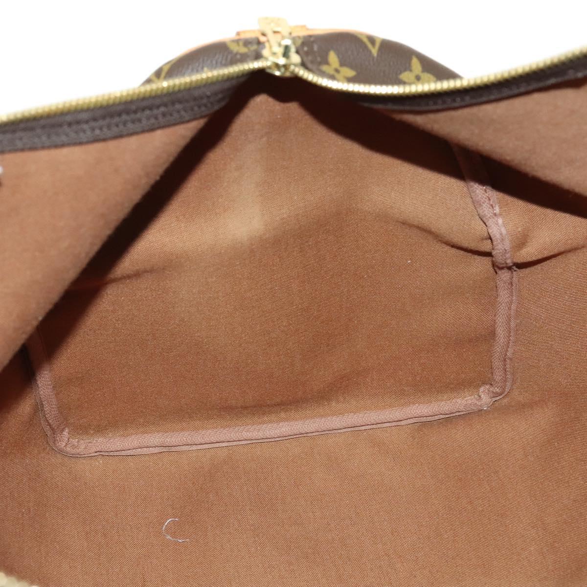 LOUIS VUITTON Monogram Keepall 55 Boston Bag M41424 LV Auth 140251