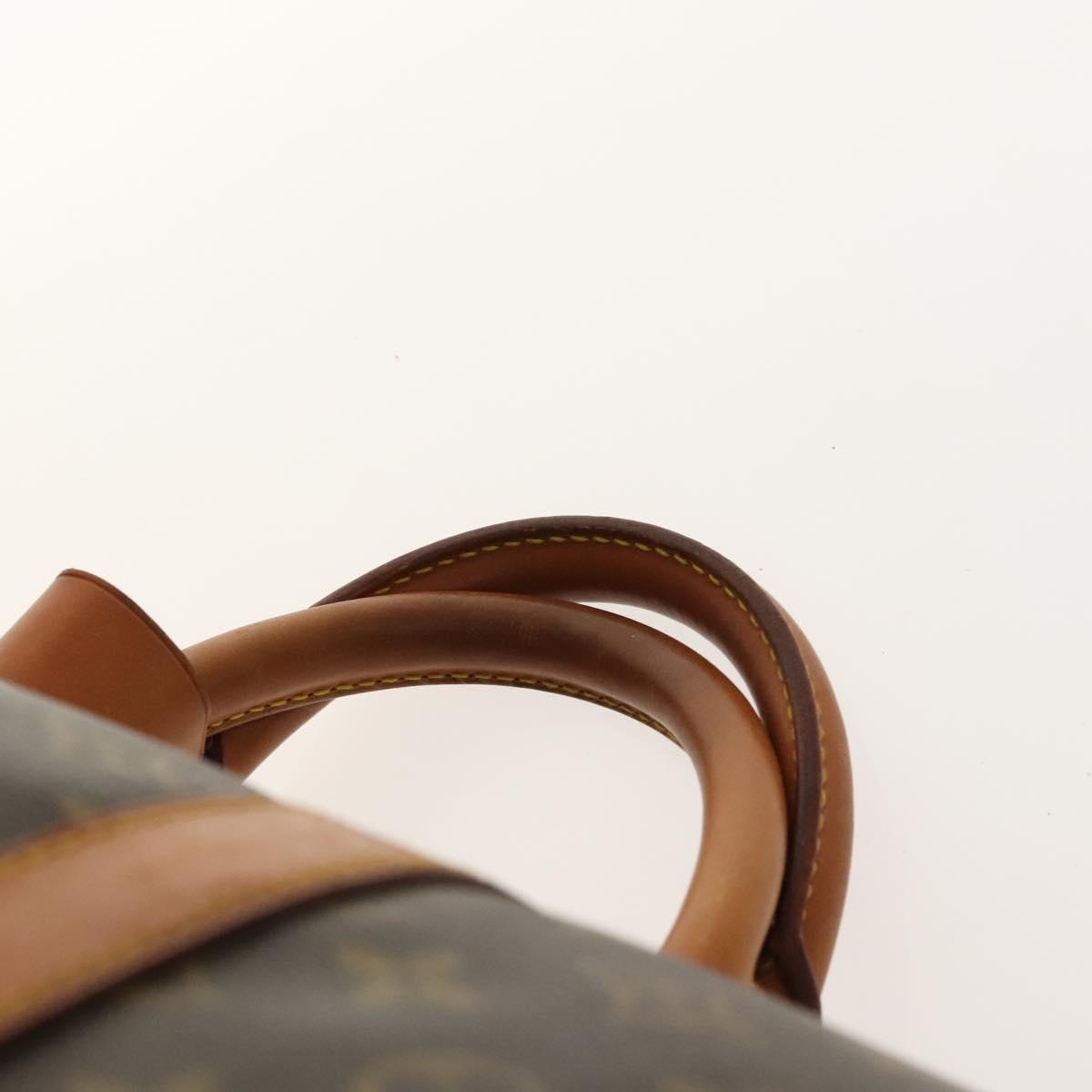 LOUIS VUITTON Monogram Keepall 55 Boston Bag M41424 LV Auth 140251