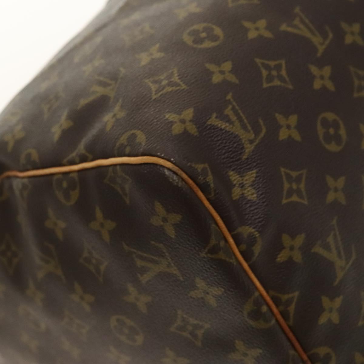 LOUIS VUITTON Monogram Keepall 55 Boston Bag M41424 LV Auth 140252