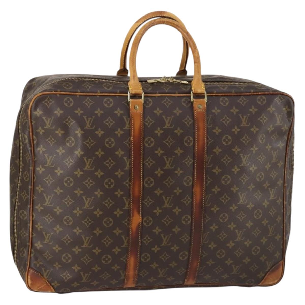 LOUIS VUITTON Monogram Sirius 55 Boston Bag M41404 LV Auth 140259