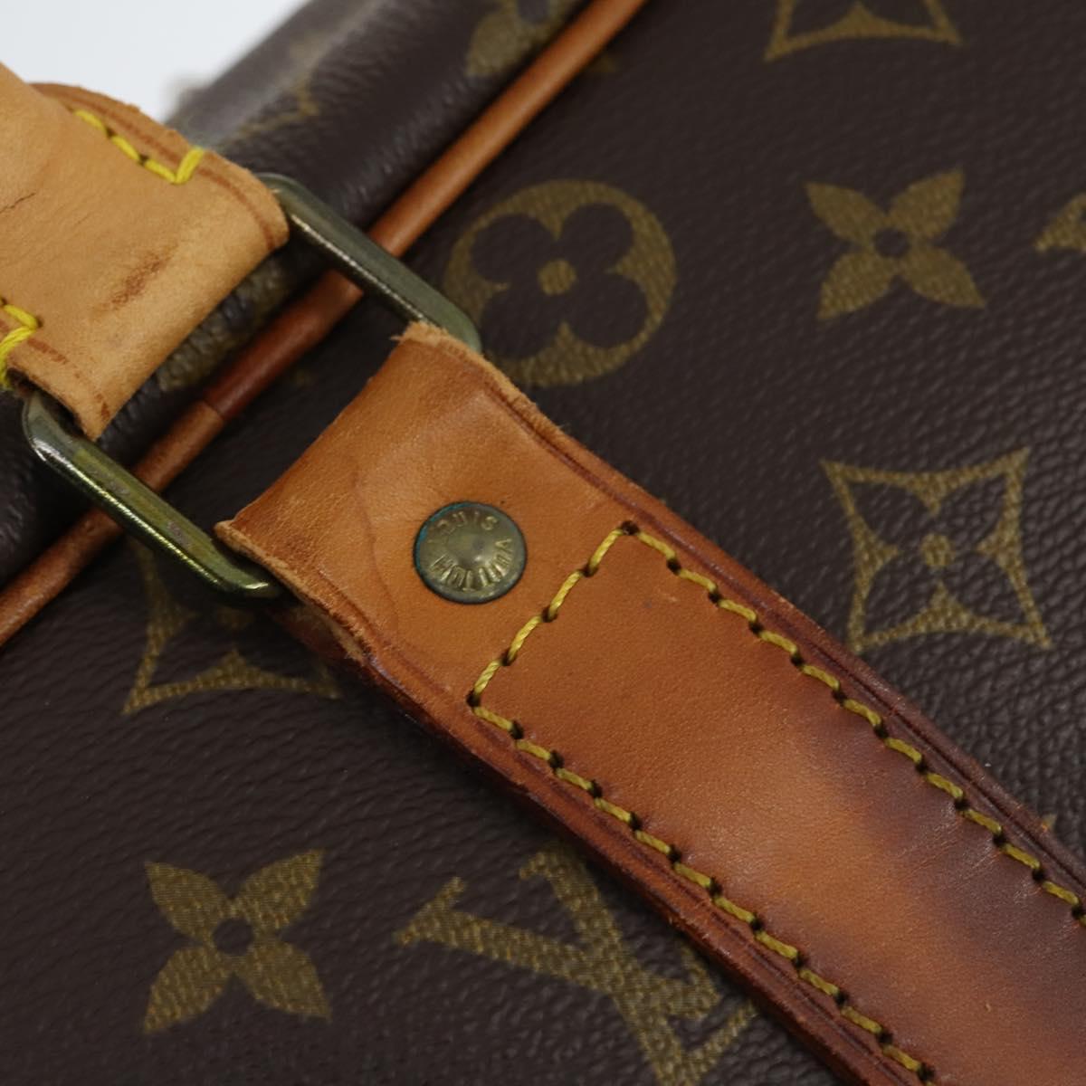 LOUIS VUITTON Monogram Sirius 55 Boston Bag M41404 LV Auth 140259