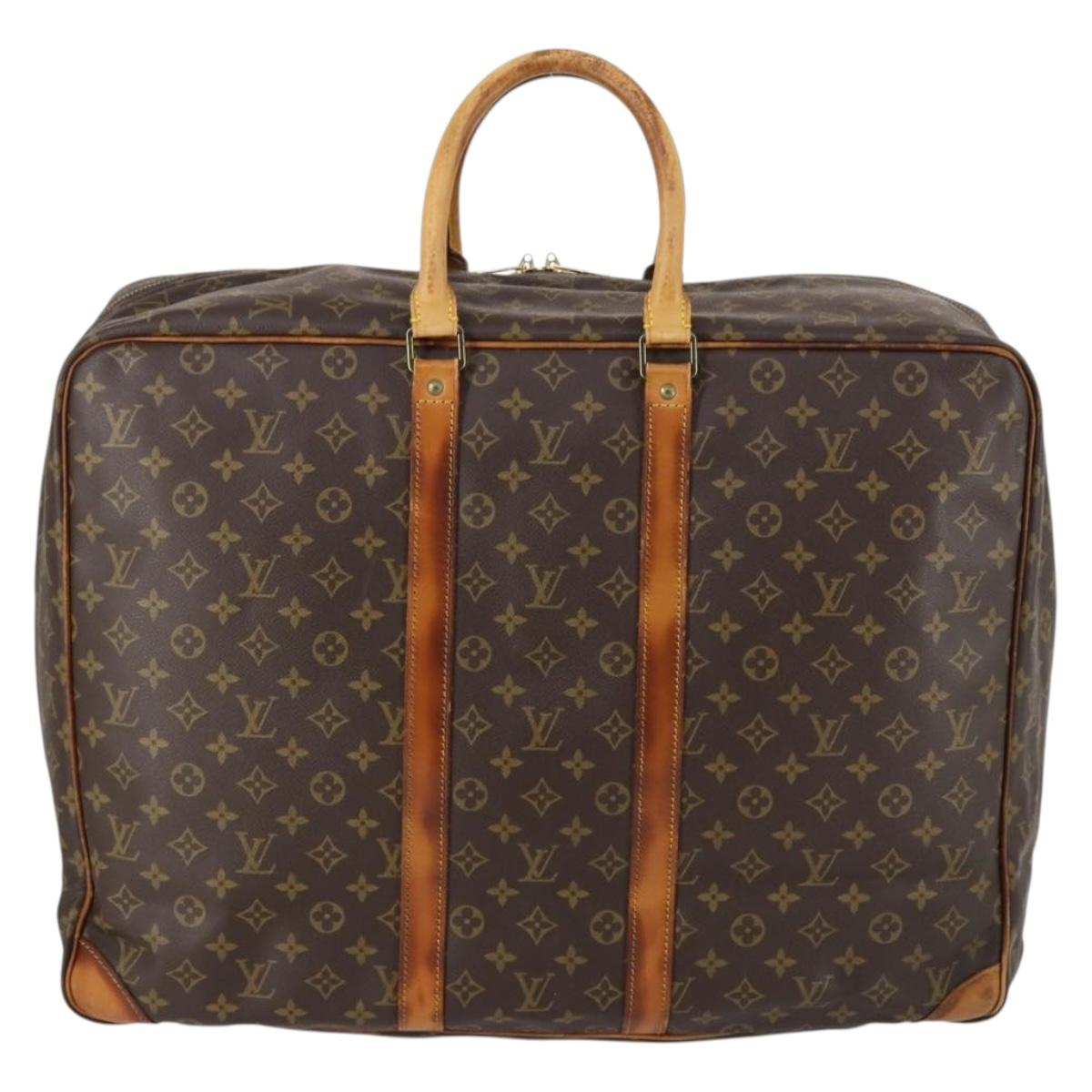 LOUIS VUITTON Monogram Sirius 55 Boston Bag M41404 LV Auth 140259