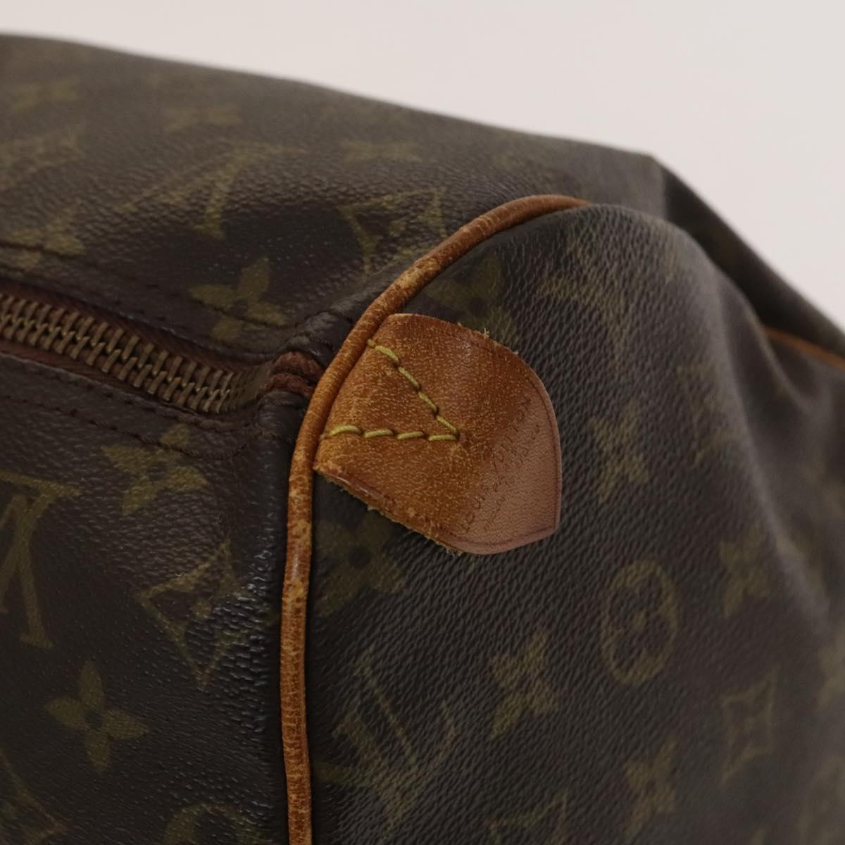 LOUIS VUITTON Monogram Speedy 40 Hand Bag M41522 LV Auth 140264