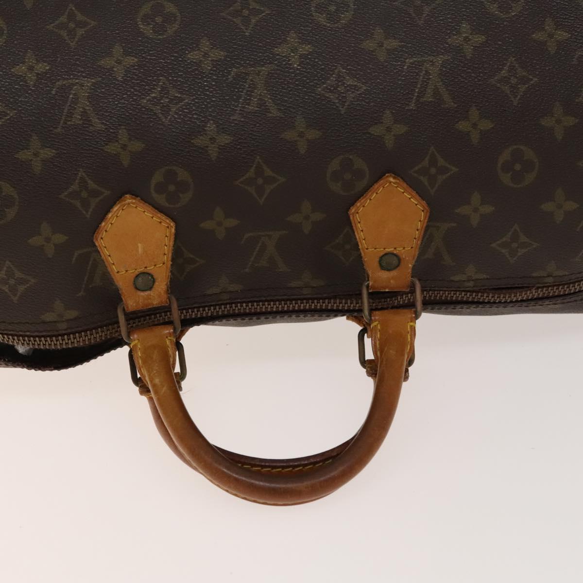 LOUIS VUITTON Monogram Speedy 40 Hand Bag M41522 LV Auth 140264