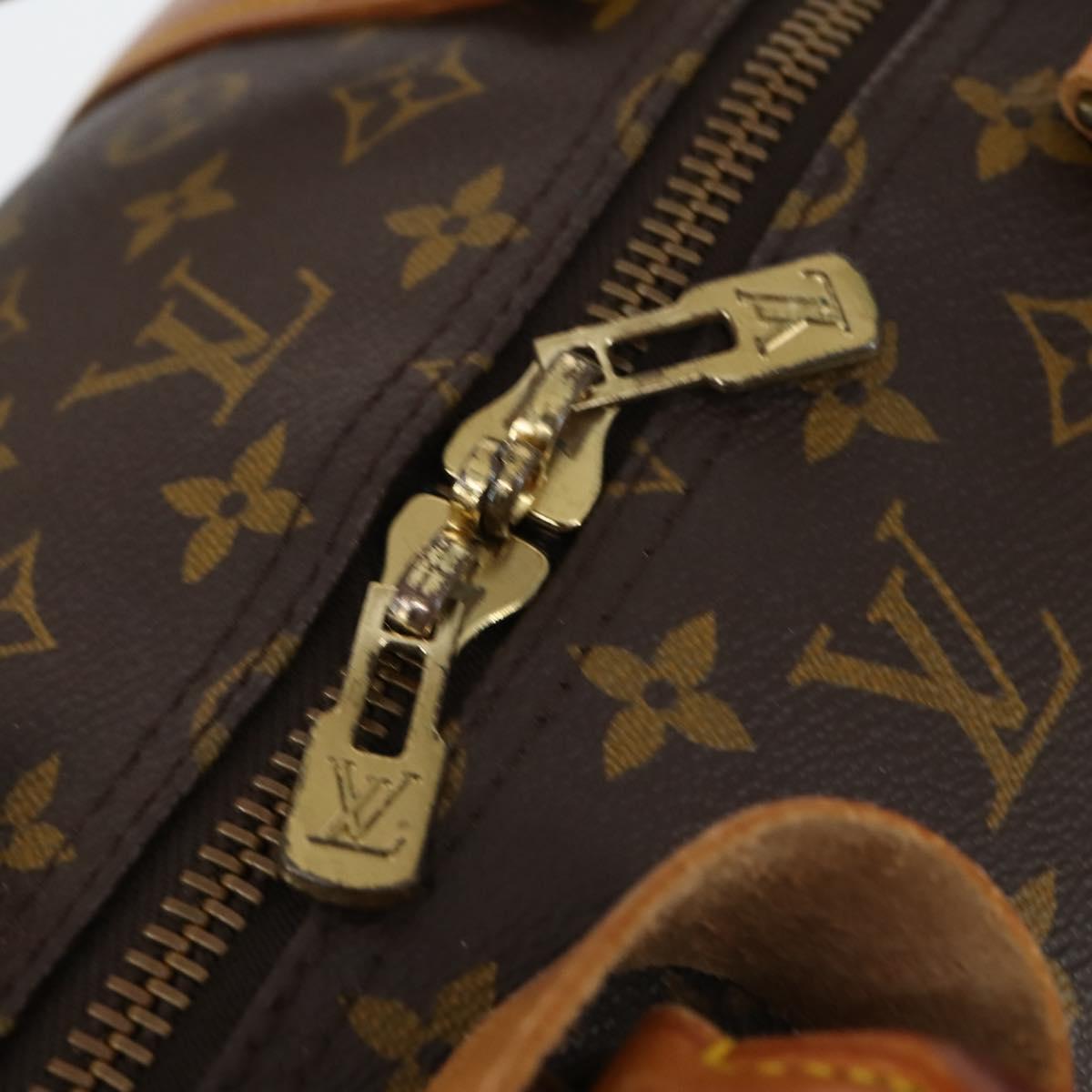 LOUIS VUITTON Monogram Keepall 60 Boston Bag M41422 LV Auth 140266