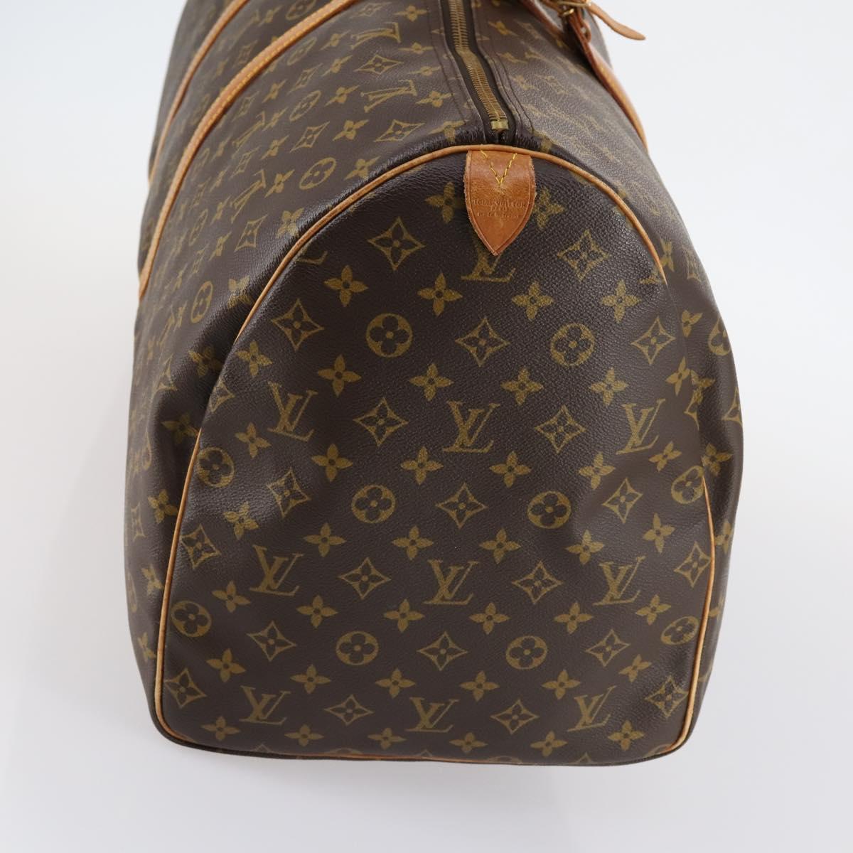 LOUIS VUITTON Monogram Keepall 60 Boston Bag M41422 LV Auth 140266